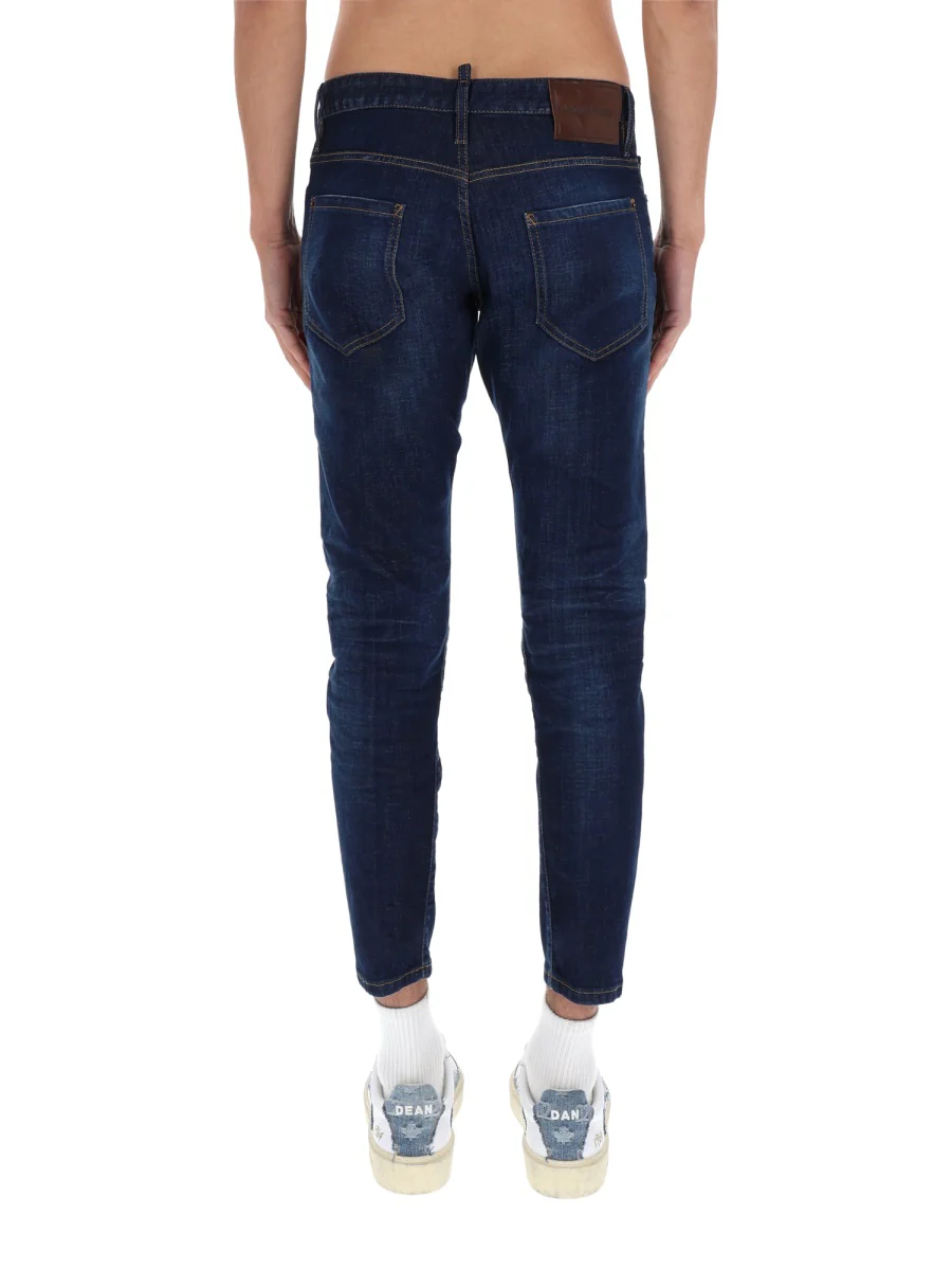 DSQUARED Logo-patch Jeans - Image 5