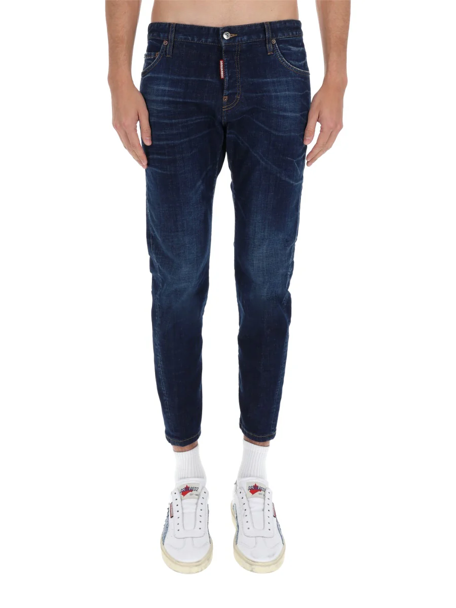 DSQUARED Logo-patch Jeans - Image 6