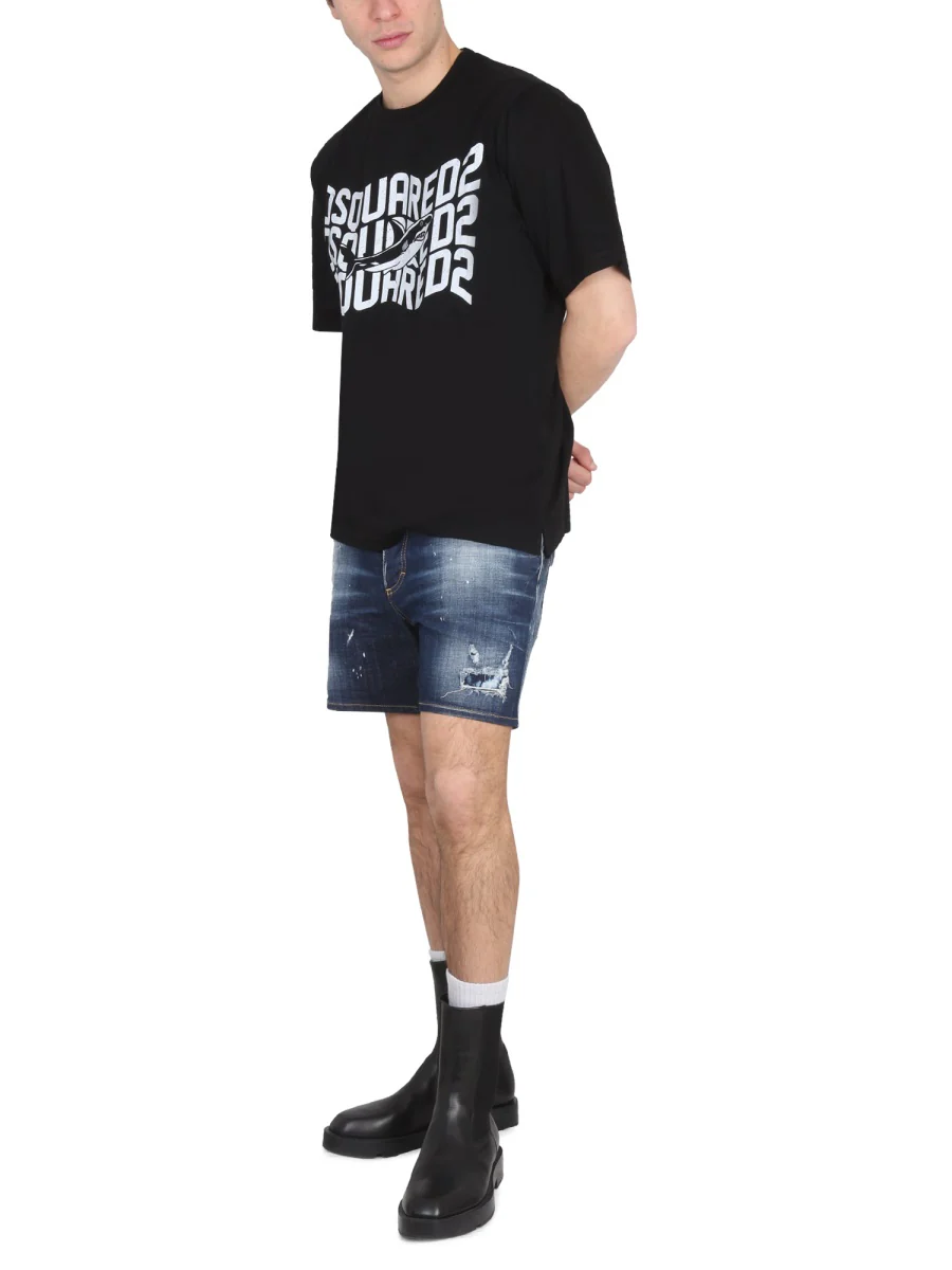 DSQUARED Logo-print T-shirt - Image 2