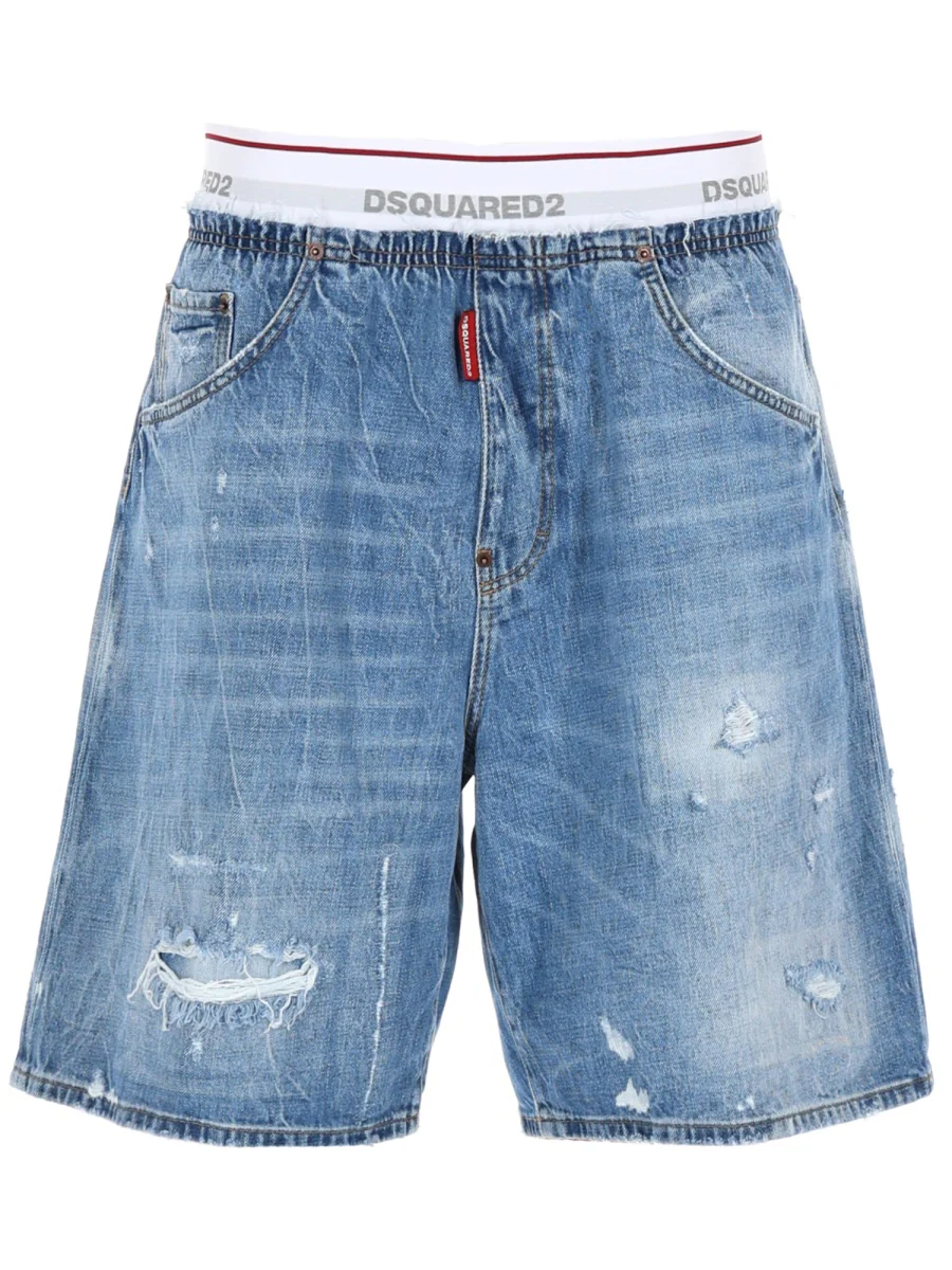 Dsquared Men's Mini Cotton Shorts - Image 3