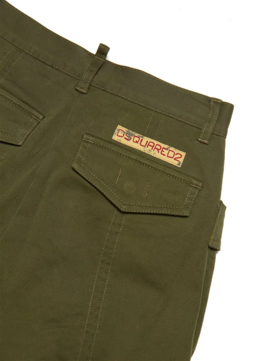 Dsquared Mini Cargo Pants for Girls - Image 2
