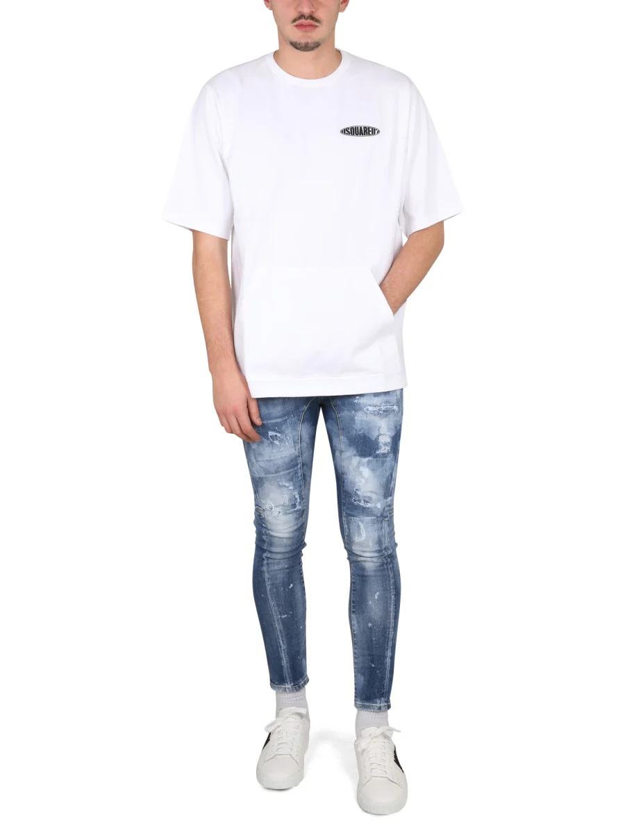 DSQUARED Surf Board Skater T-shirt - Image 2