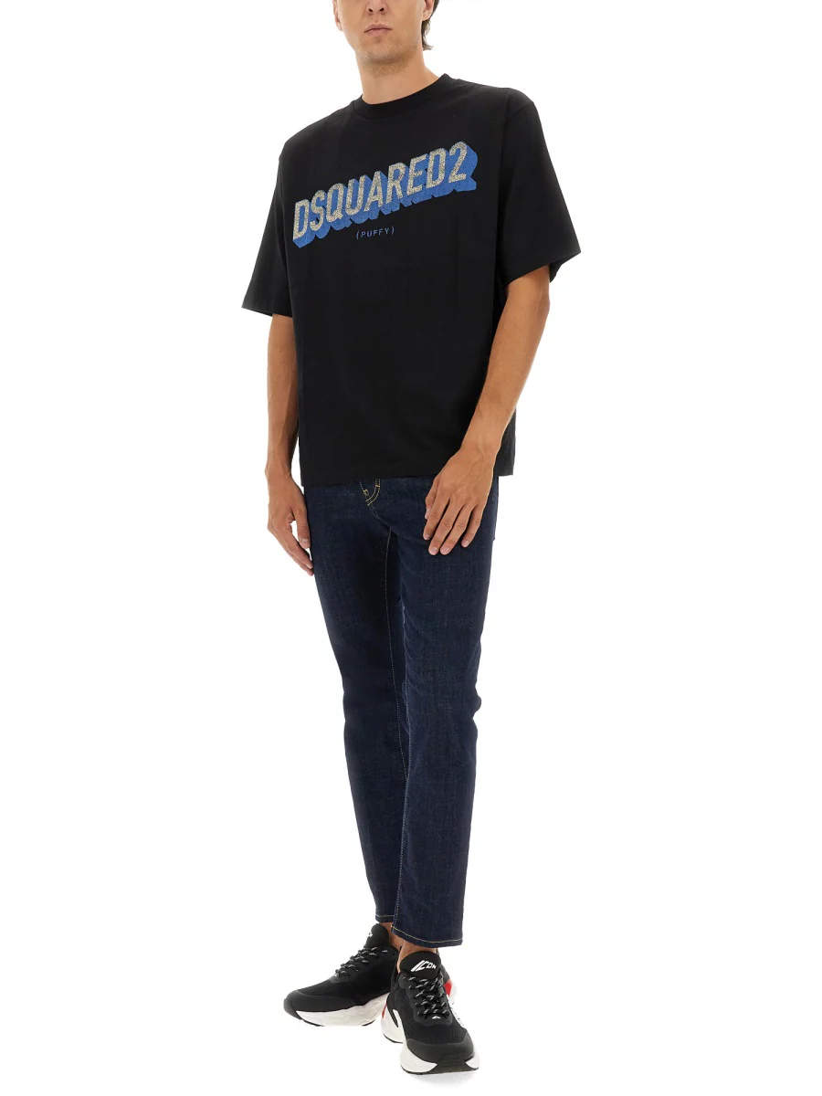 DSQUARED T-shirt with Logo - Image 2