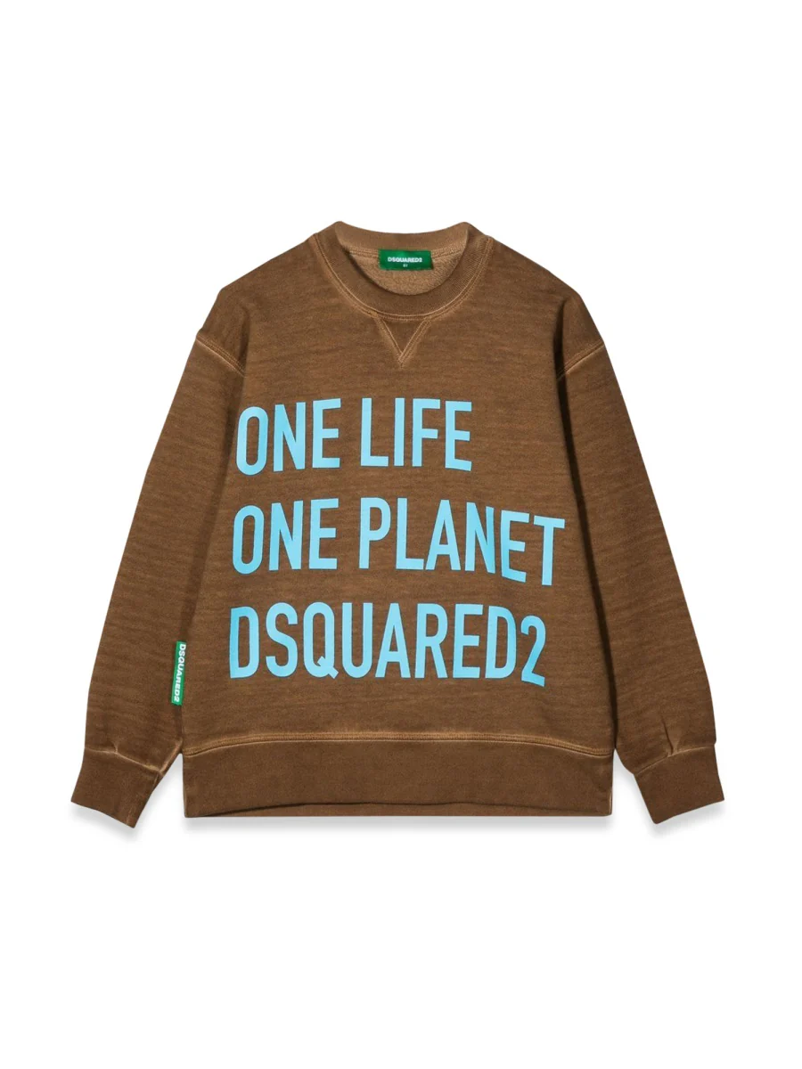 DSQUARED Unisex Mini Sweatshirt for Kids