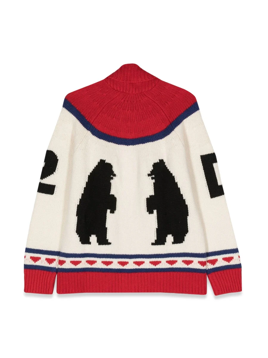 Dsquared Unisex Mini Zip-Up Shirt - Image 2