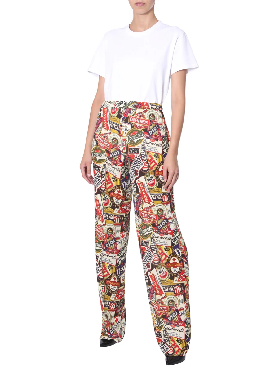 DSQUARED Wide Pants - Image 2