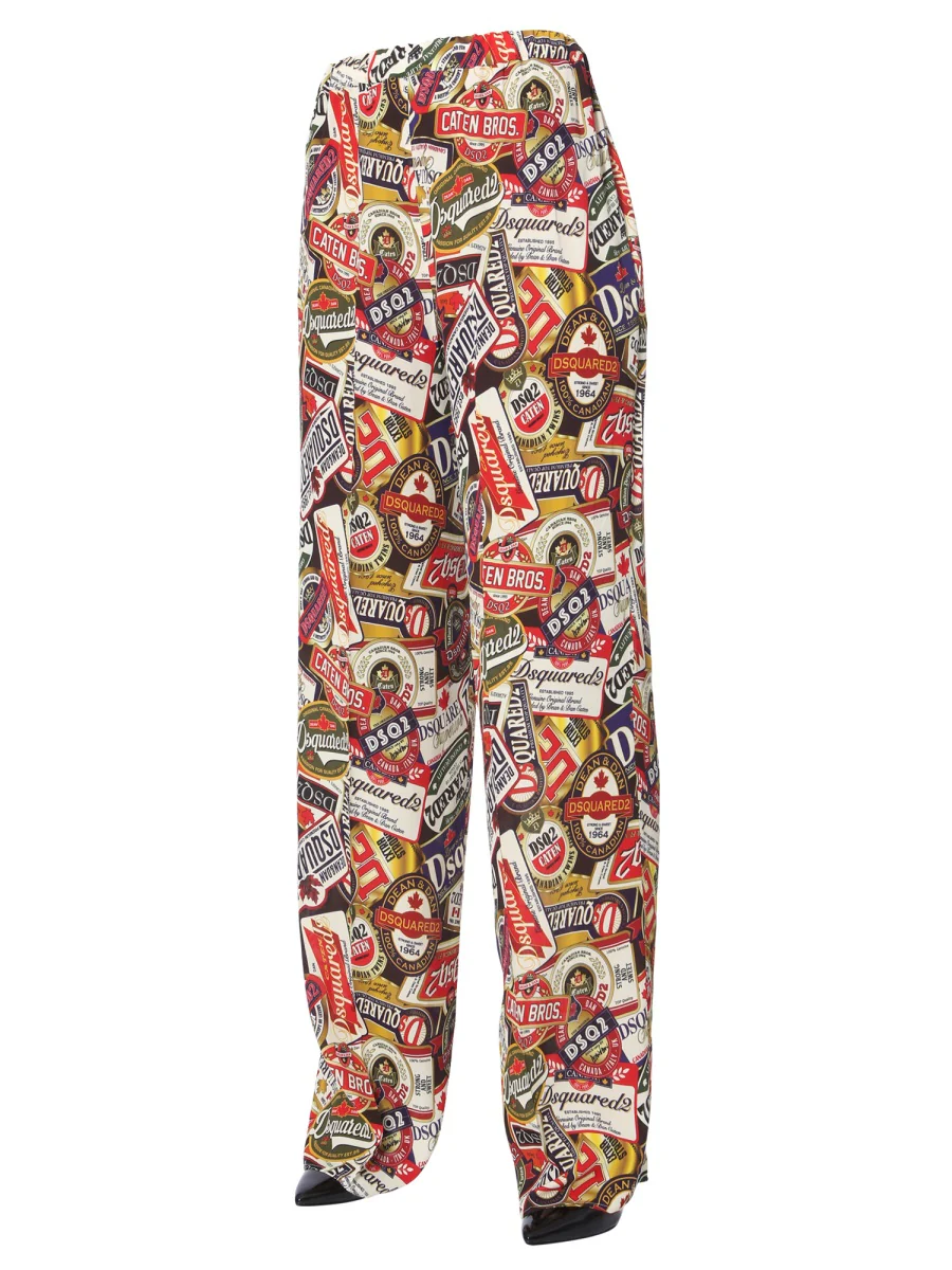 DSQUARED Wide Pants - Image 3