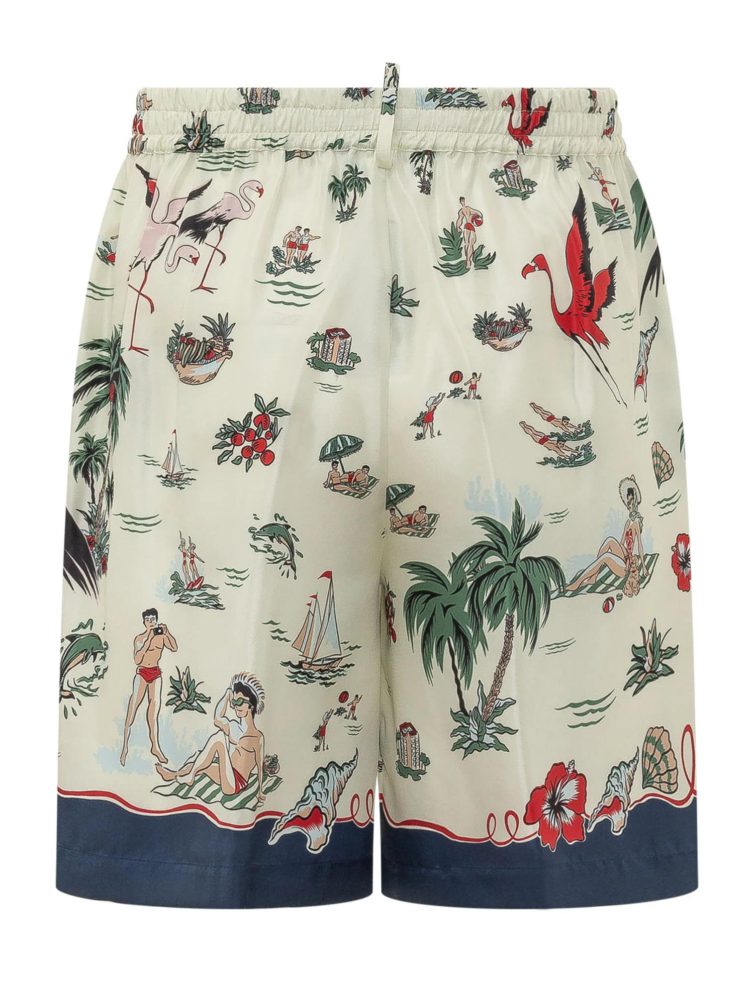 Dsquared2 Bermuda Shorts with Artistic Print - SS26 - Image 2