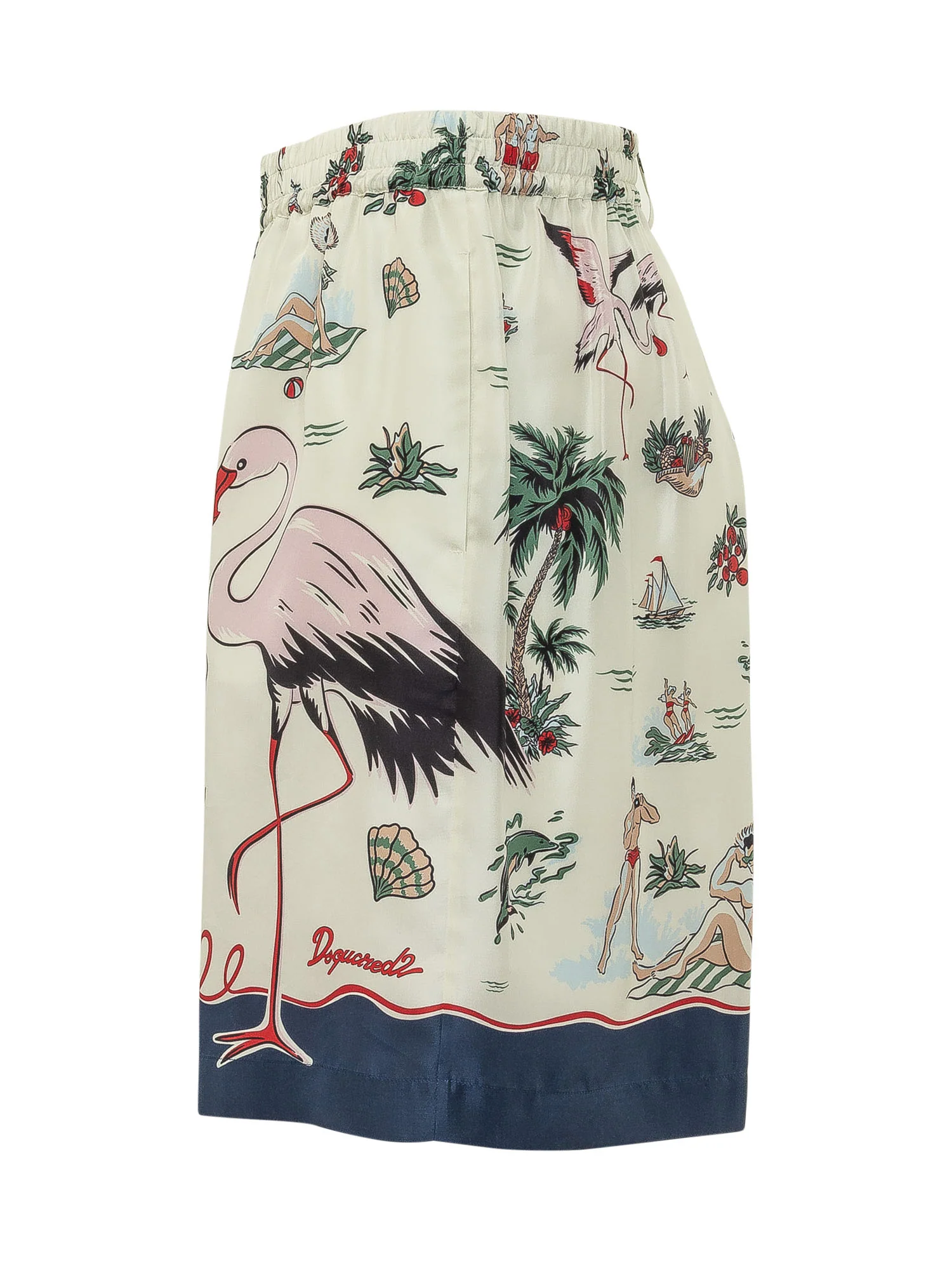 Dsquared2 Bermuda Shorts with Artistic Print - SS26 - Image 3