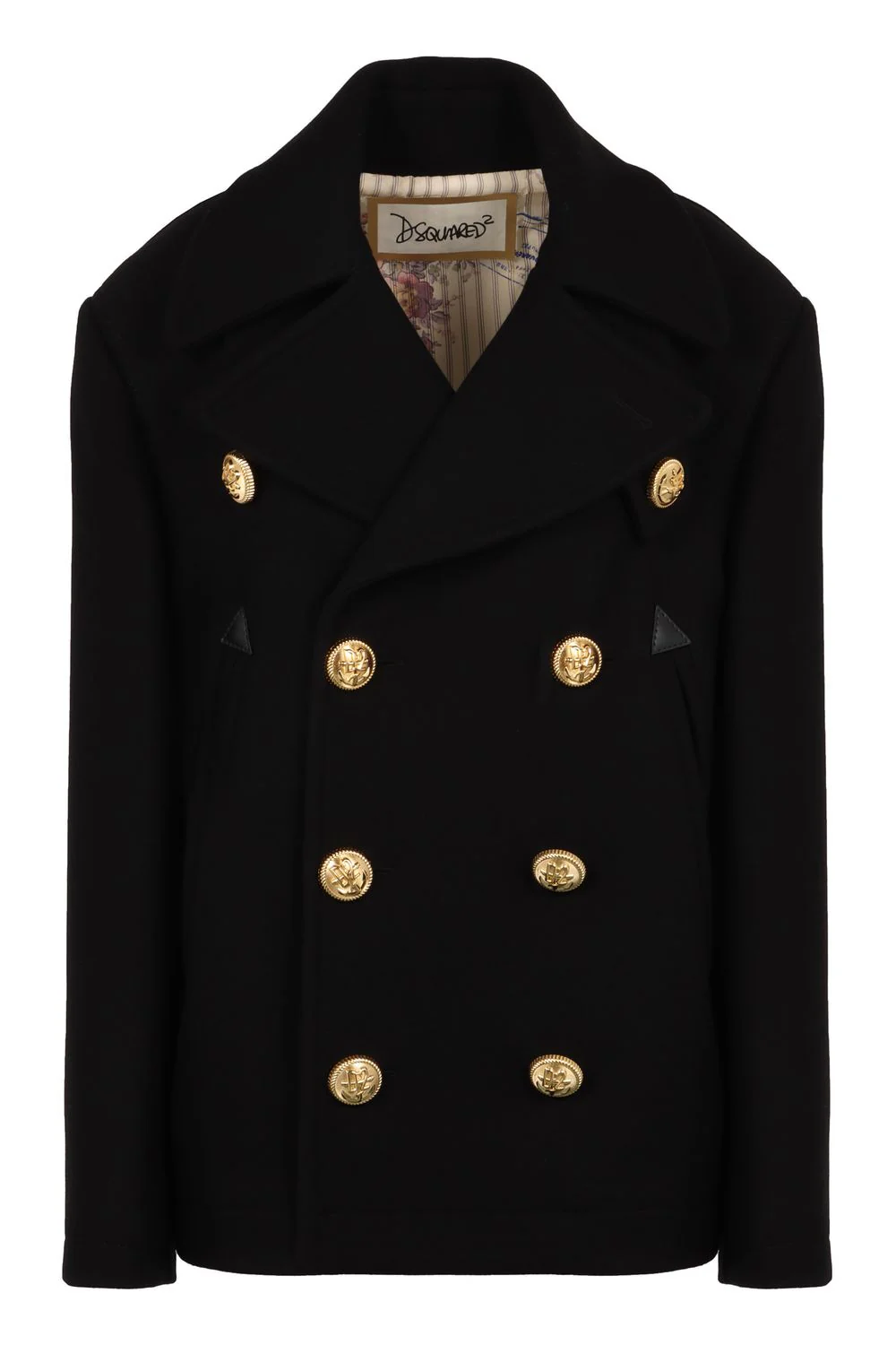 DSQUARED2 Caban in Virgin Wool Blend