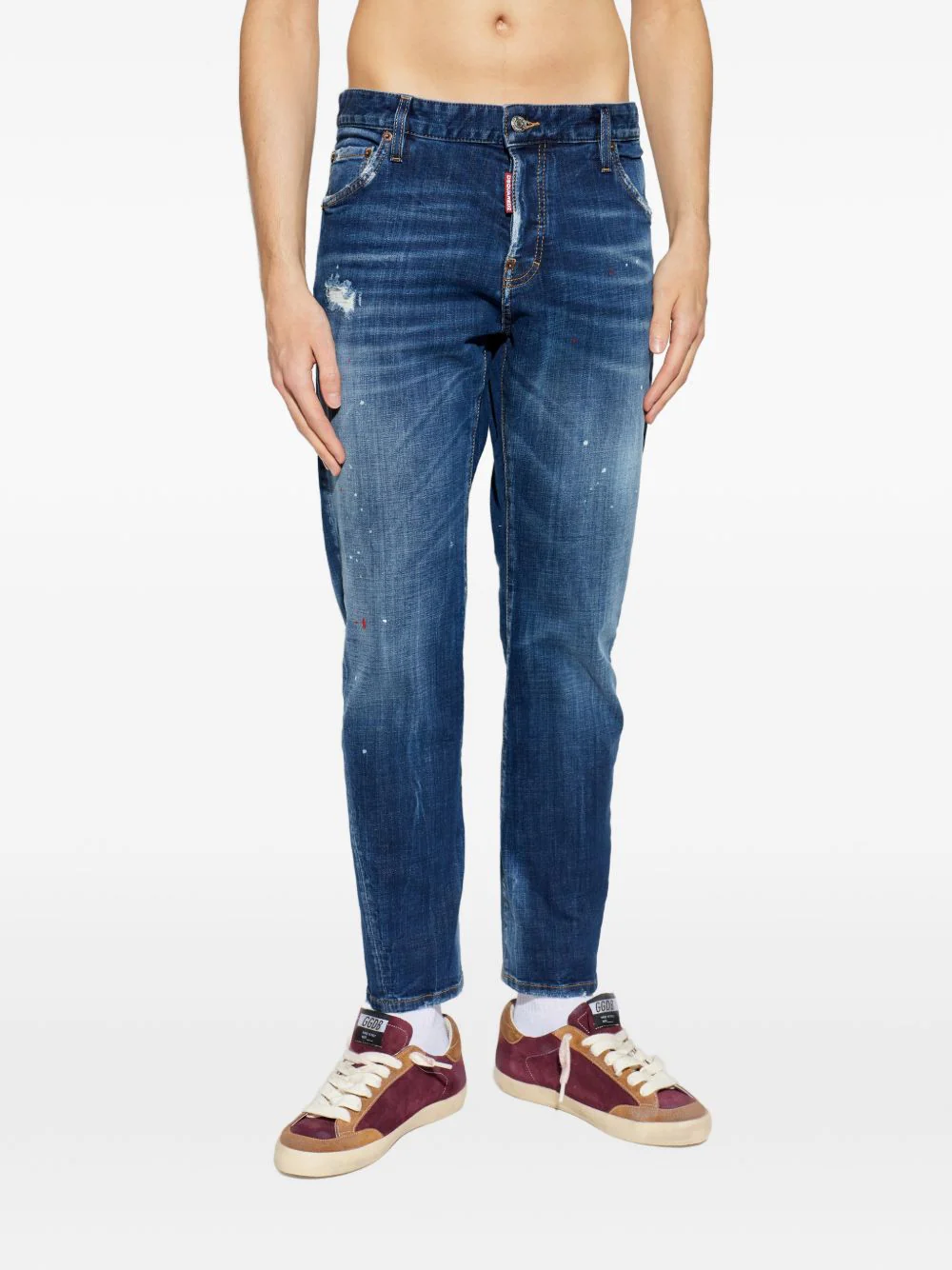 Dsquared2 Distressed Denim Jeans - Image 2
