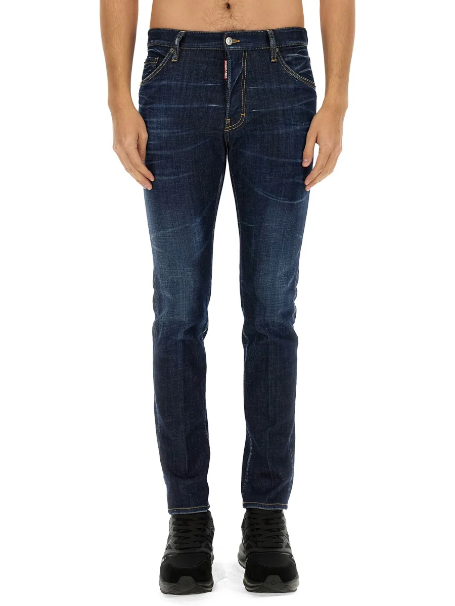 Dsquared2 DSQUARED Dark Clean Wash Cool Guy Jeans - Image 2
