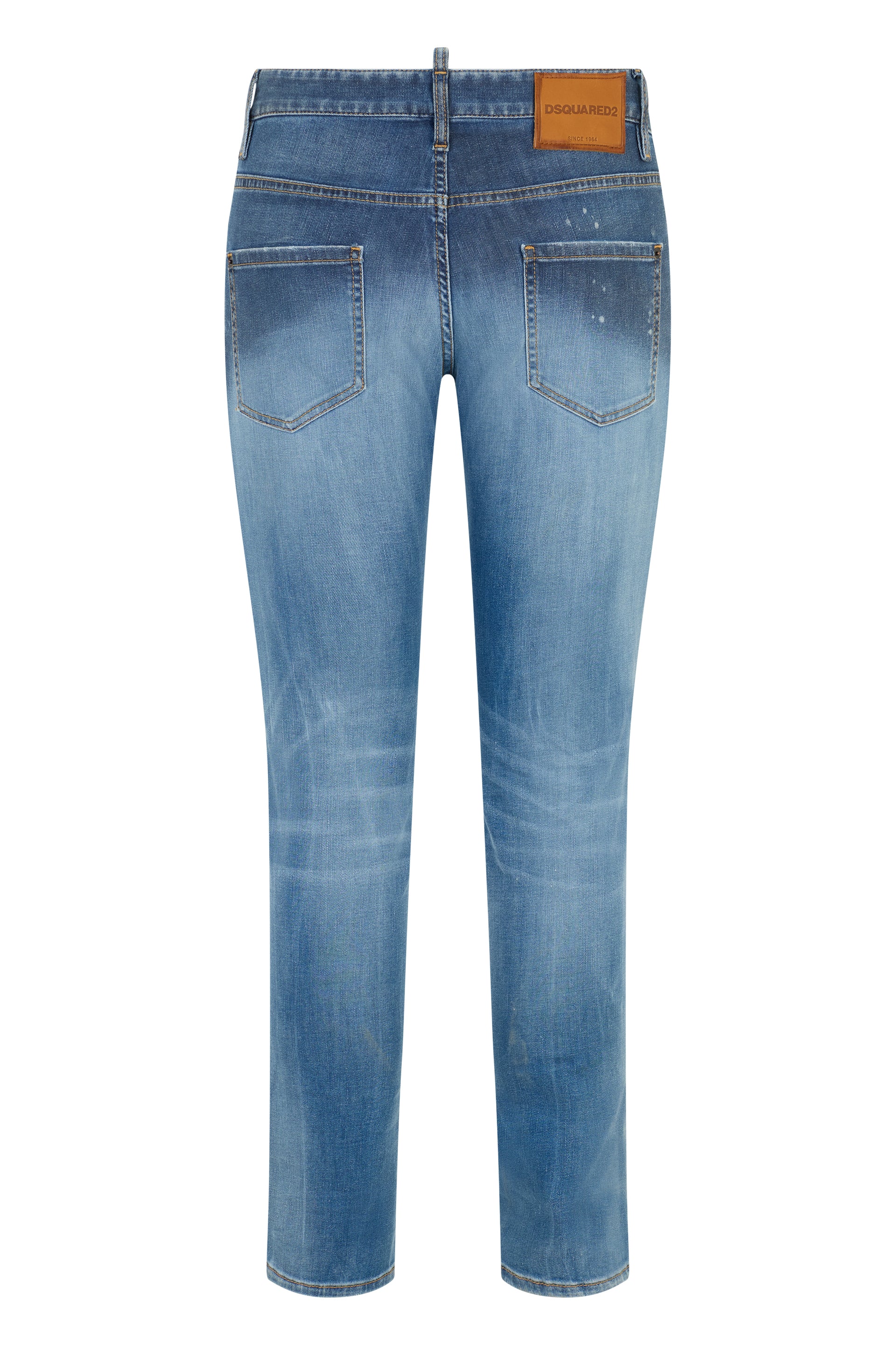 Dsquared2 Fitted High-Waist Denim Jeans - Image 2