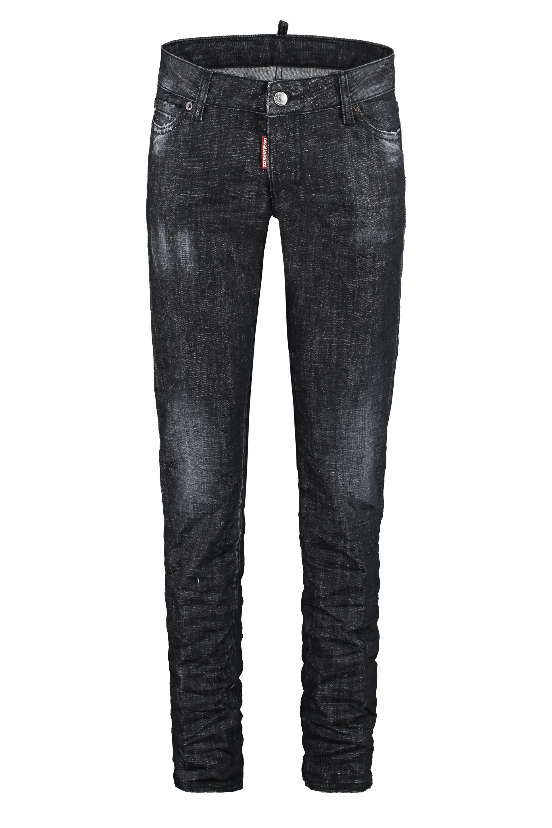 Dsquared2 Jennifer 5-Pocket Distressed Jeans for Women - Image 3