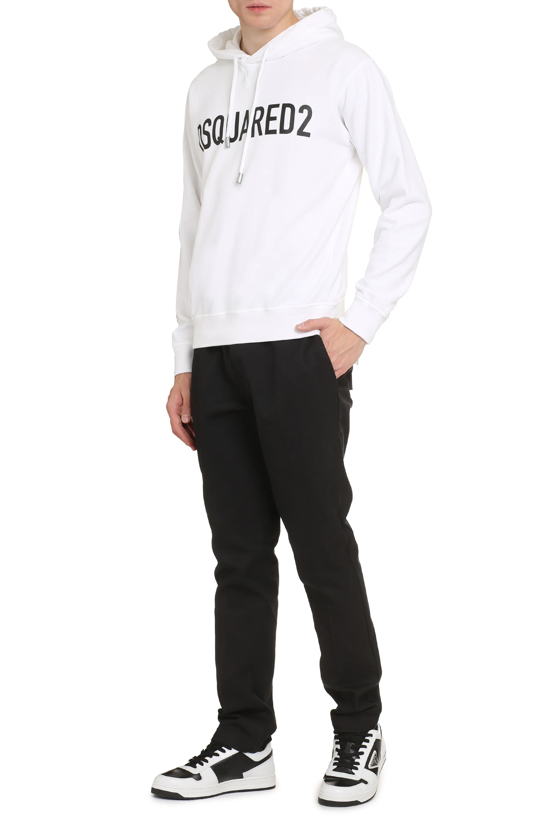 Dsquared2 Logo-print Cotton Hoodie - Image 7