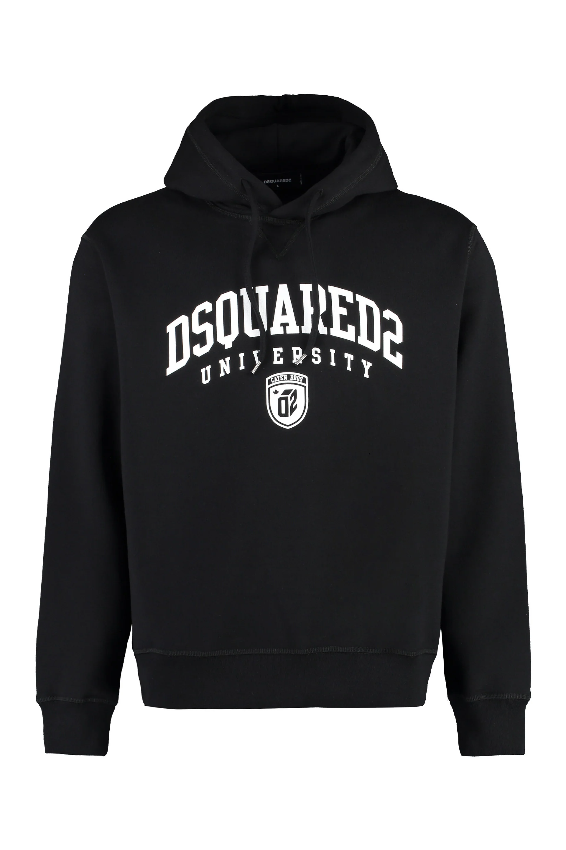 DSQUARED2 Logo-print Cotton Hoodie - Image 3