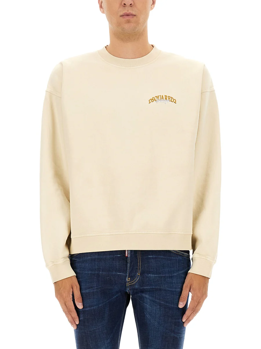 DSQUARED2 Relax Fit Heritage Crewneck - Image 3