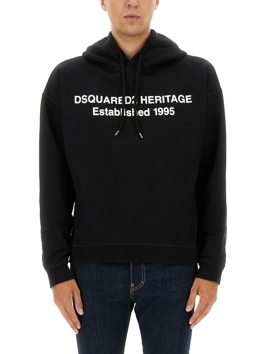DSQUARED2 Relax Fit Heritage Hoodie - Image 6