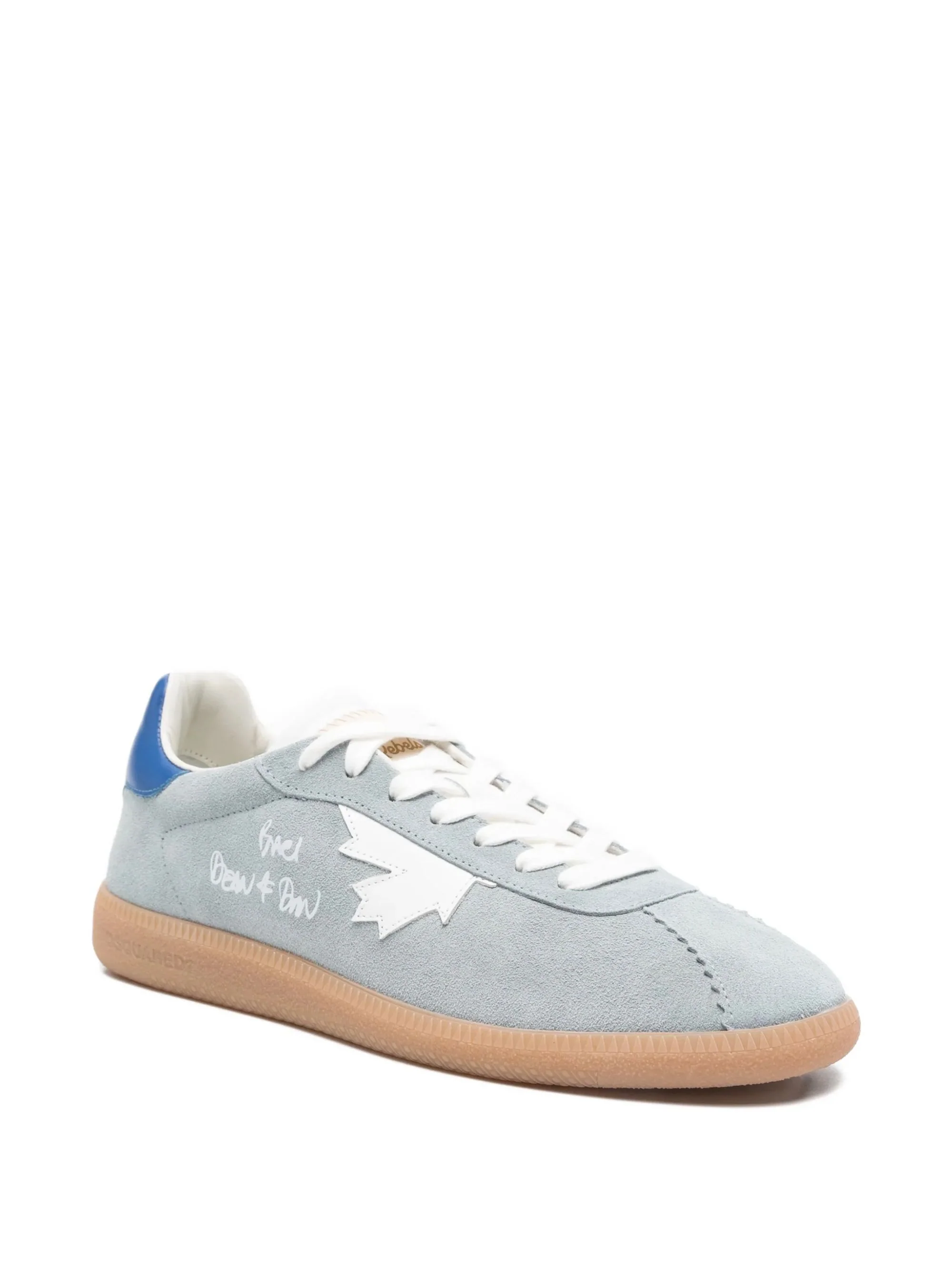 Dsquared2 Signature Sneaker with Heel Counter and Tonal Stitching - Image 2