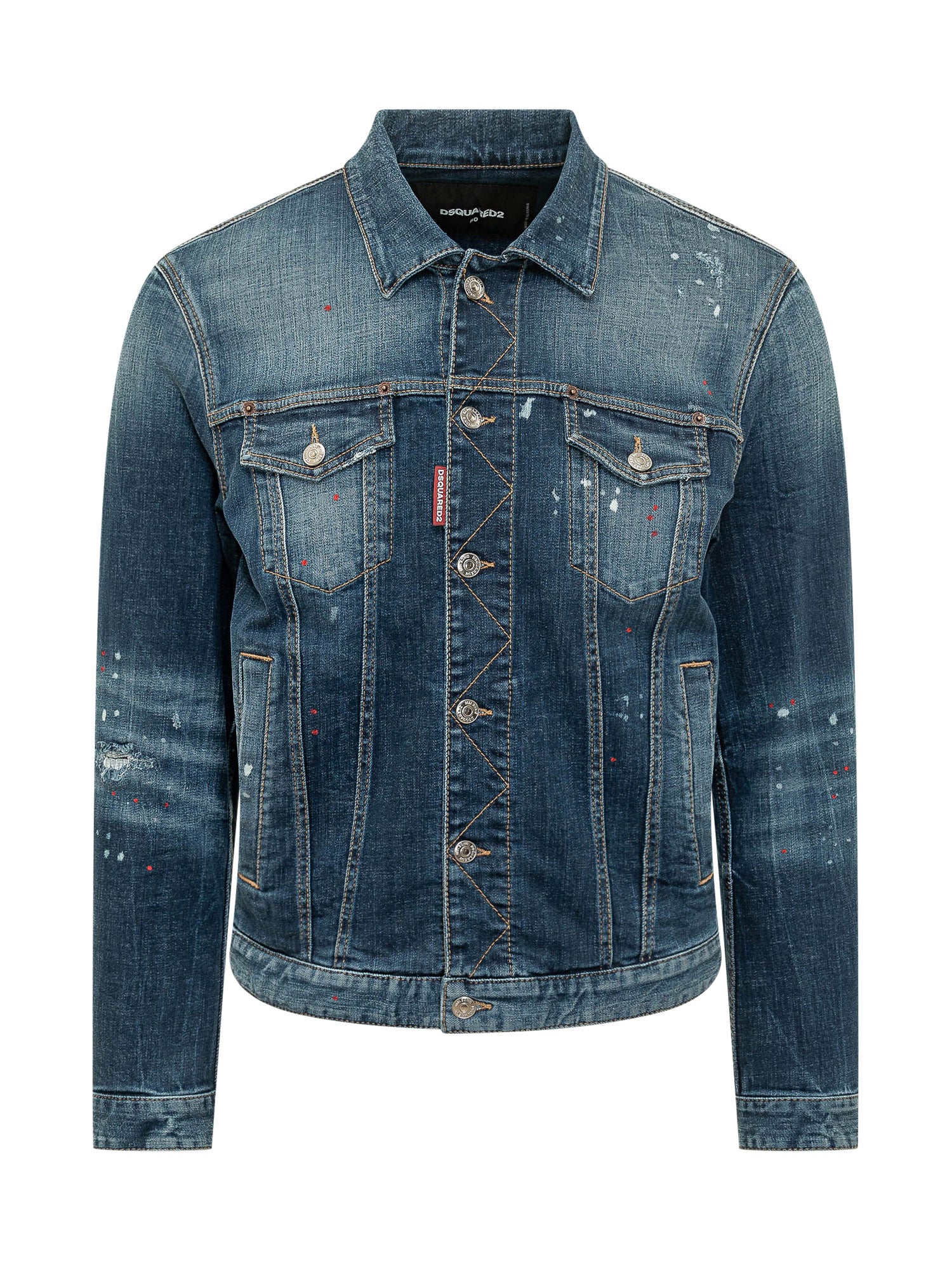 Dsquared2 Sporty Jacket with Buttons for SS26