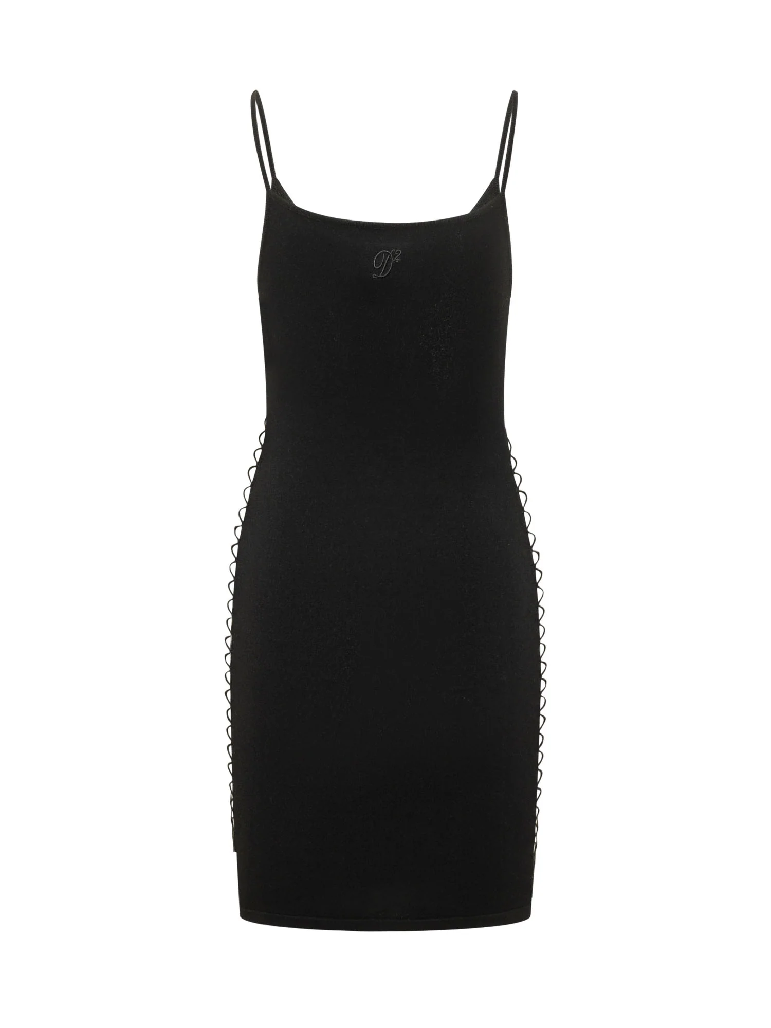 Dsquared2 Tailored Mini Suit with Subtle Lines and V-Neck - Image 2