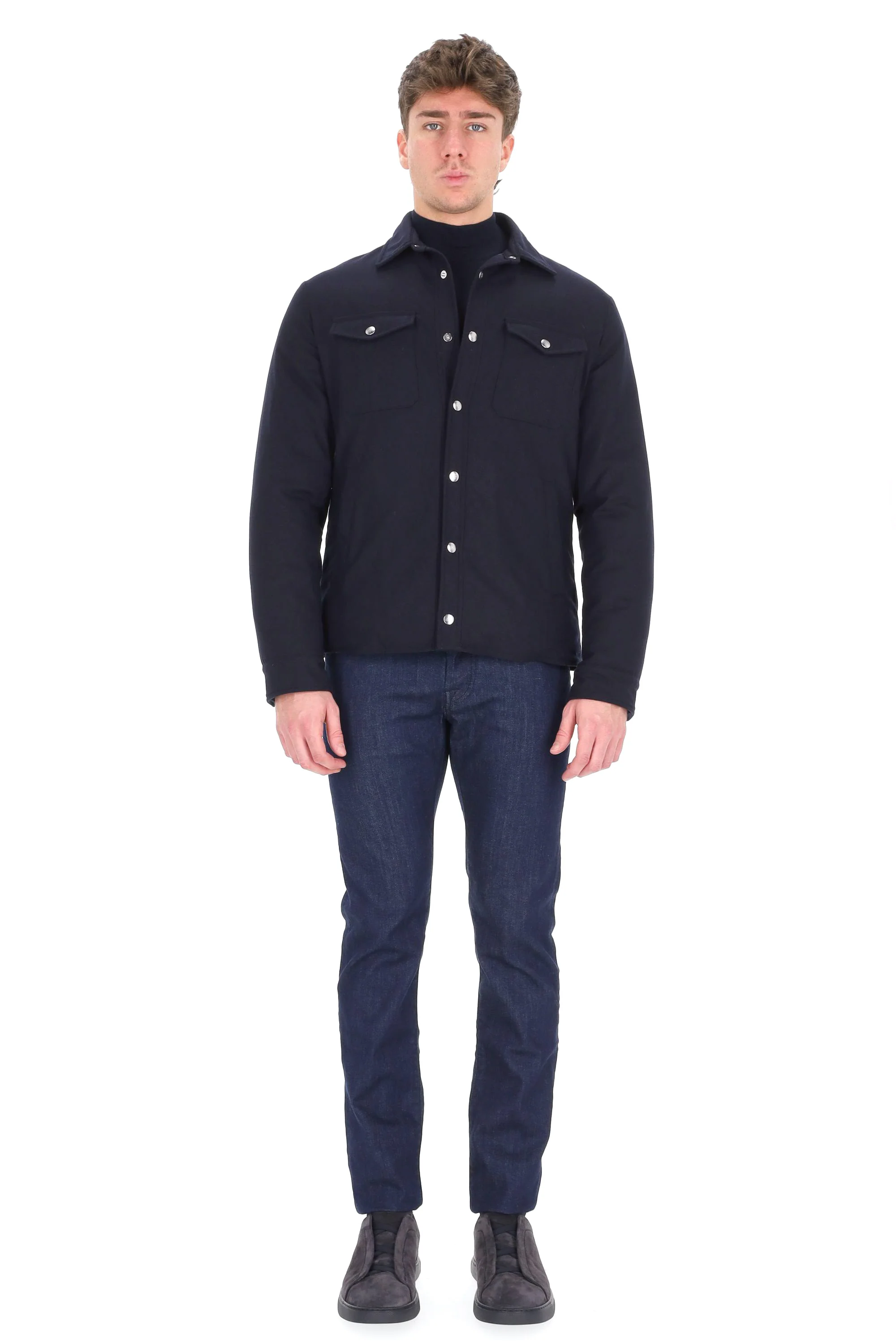 Eleventy Elegantly Tailored Coat for Men - FW24 Collection
