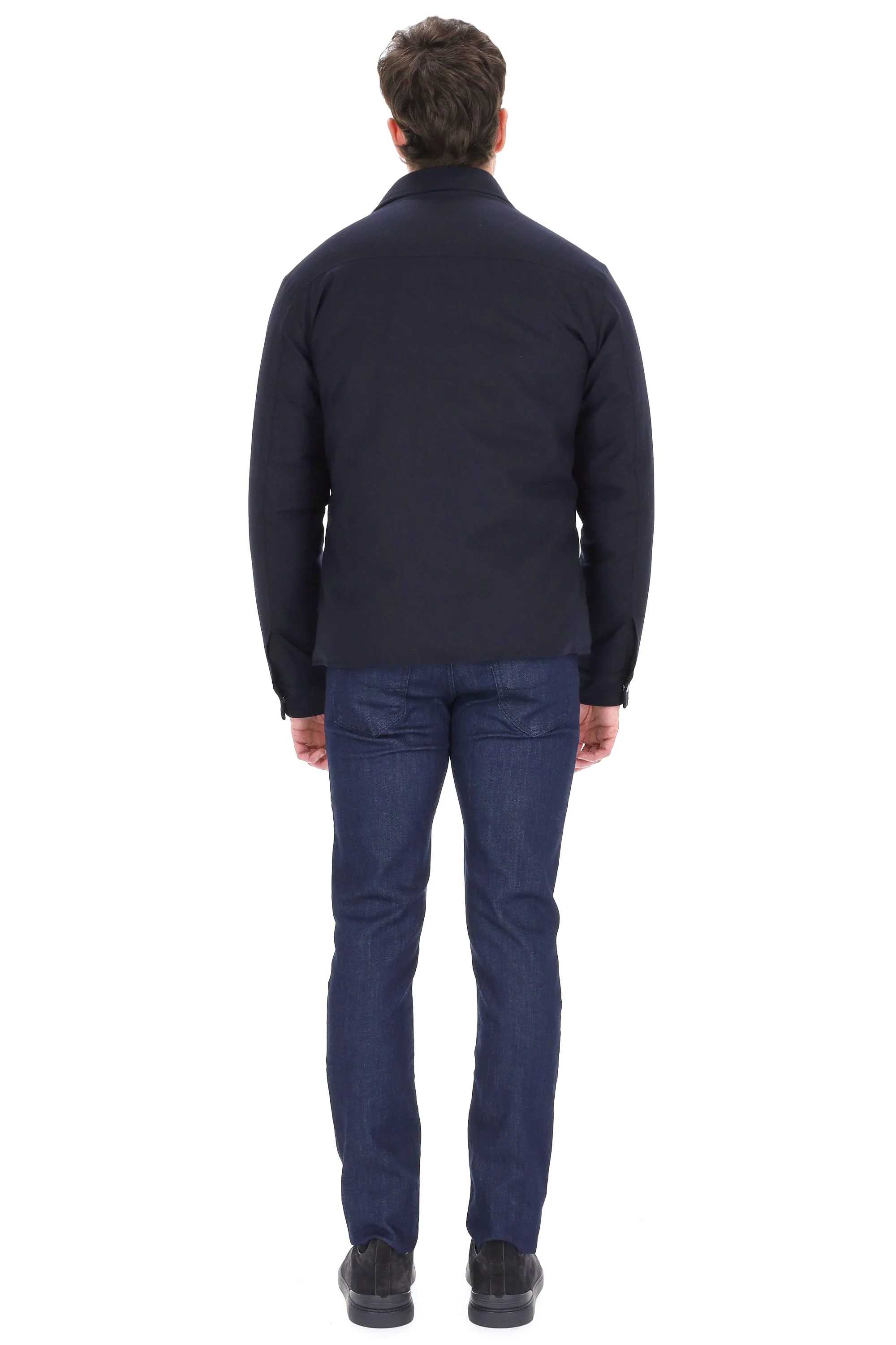 Eleventy Elegantly Tailored Coat for Men - FW24 Collection - Image 3