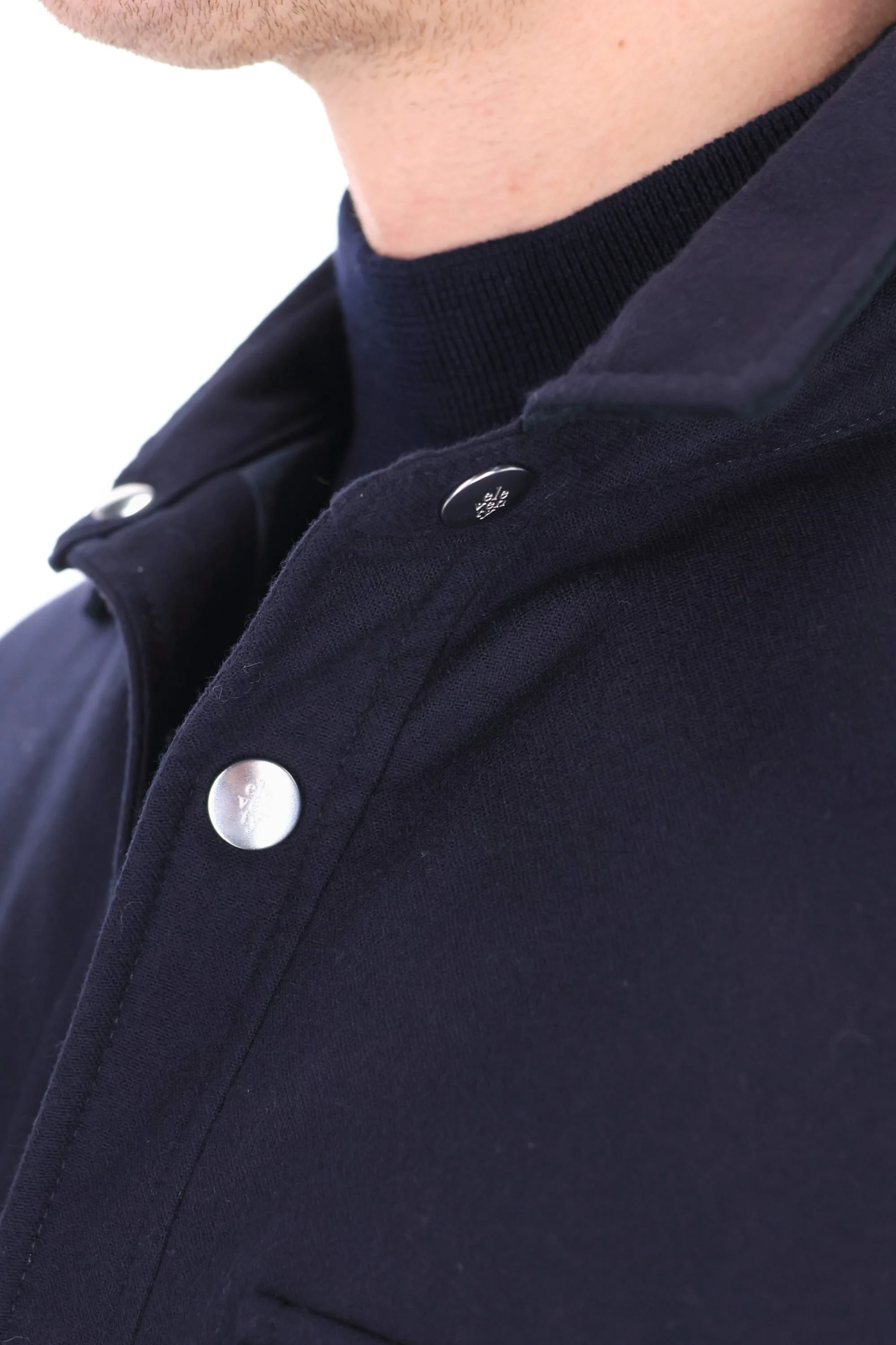 Eleventy Elegantly Tailored Coat for Men - FW24 Collection - Image 4