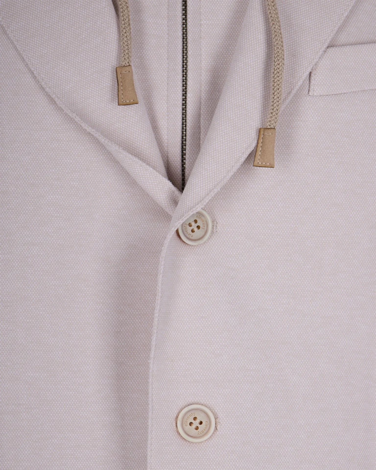 Eleventy Hooded Buttoned Jacket - Image 3