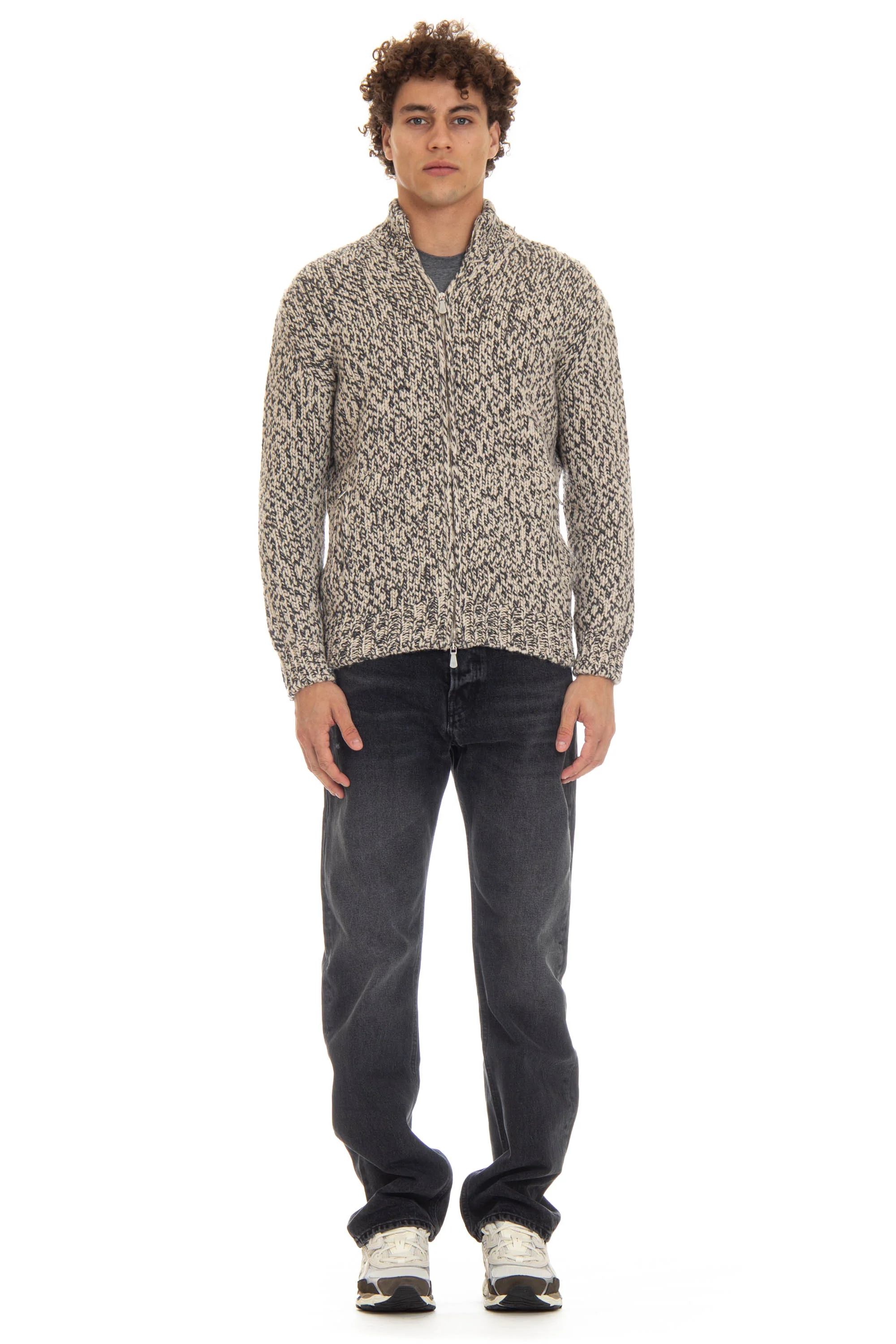 Eleventy Light and Natural Sweater for Men - FW24