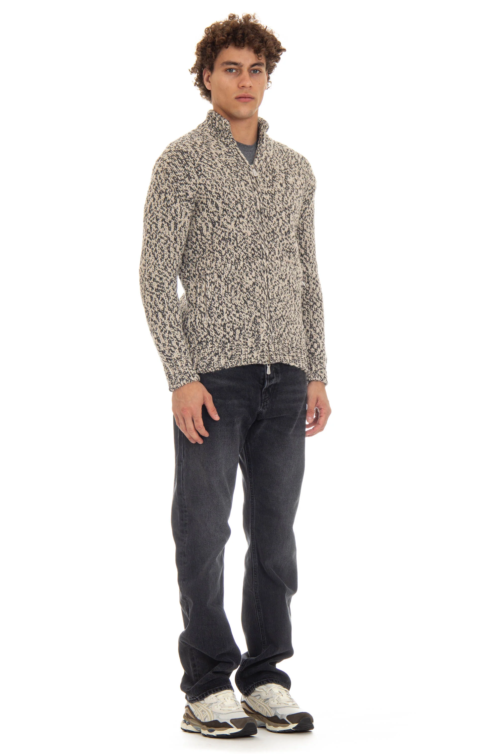 Eleventy Light and Natural Sweater for Men - FW24 - Image 2