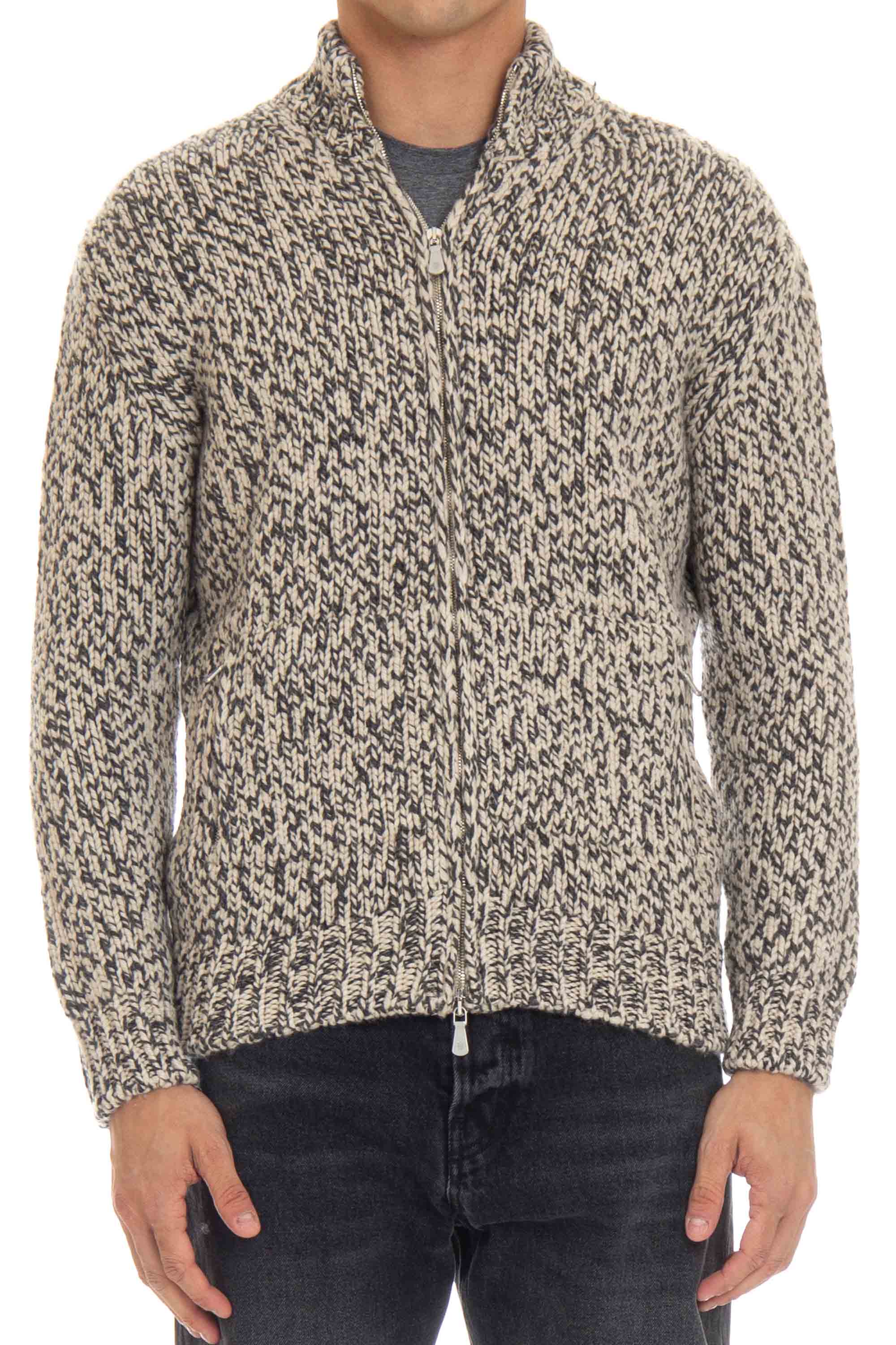 Eleventy Light and Natural Sweater for Men - FW24 - Image 4