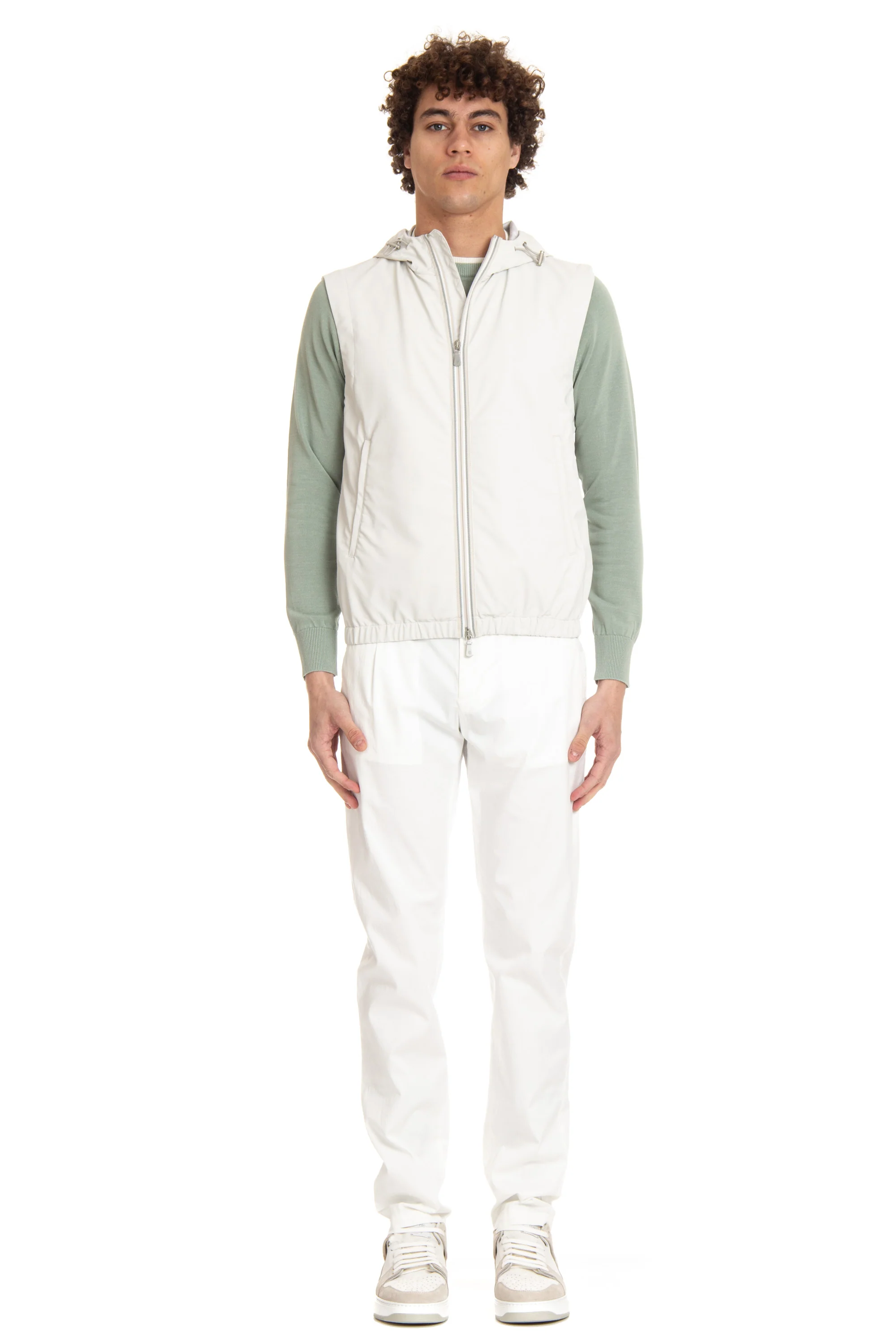 Eleventy Lightweight Natural Coat for Men - Perfect for Every Season