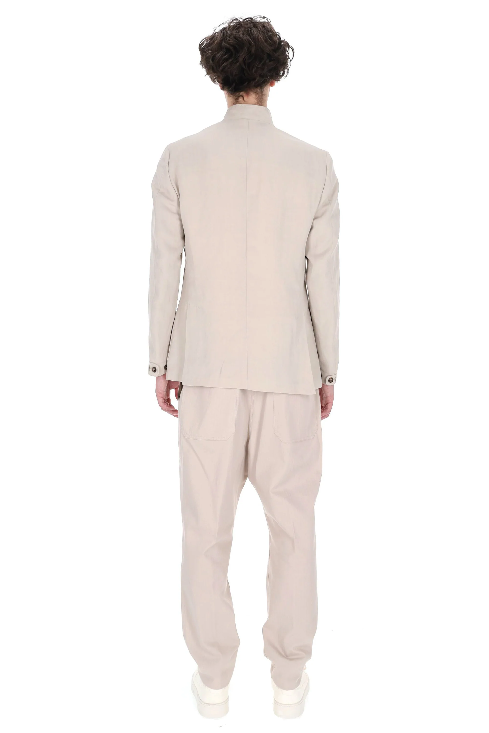 Eleventy Lightweight Natural Jacket for Men - Image 4
