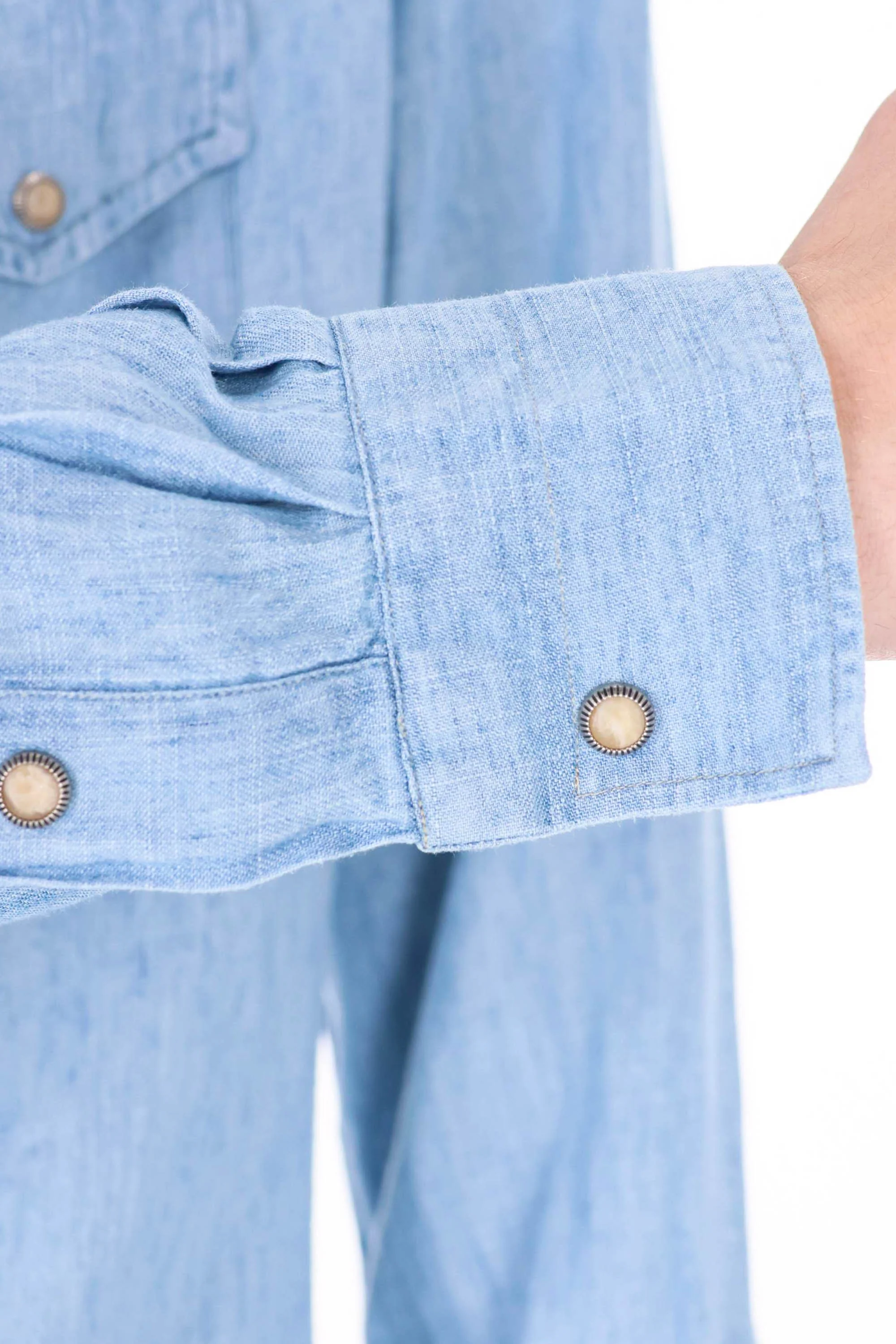 Eleventy Men's Mini Denim Shirt - Image 6