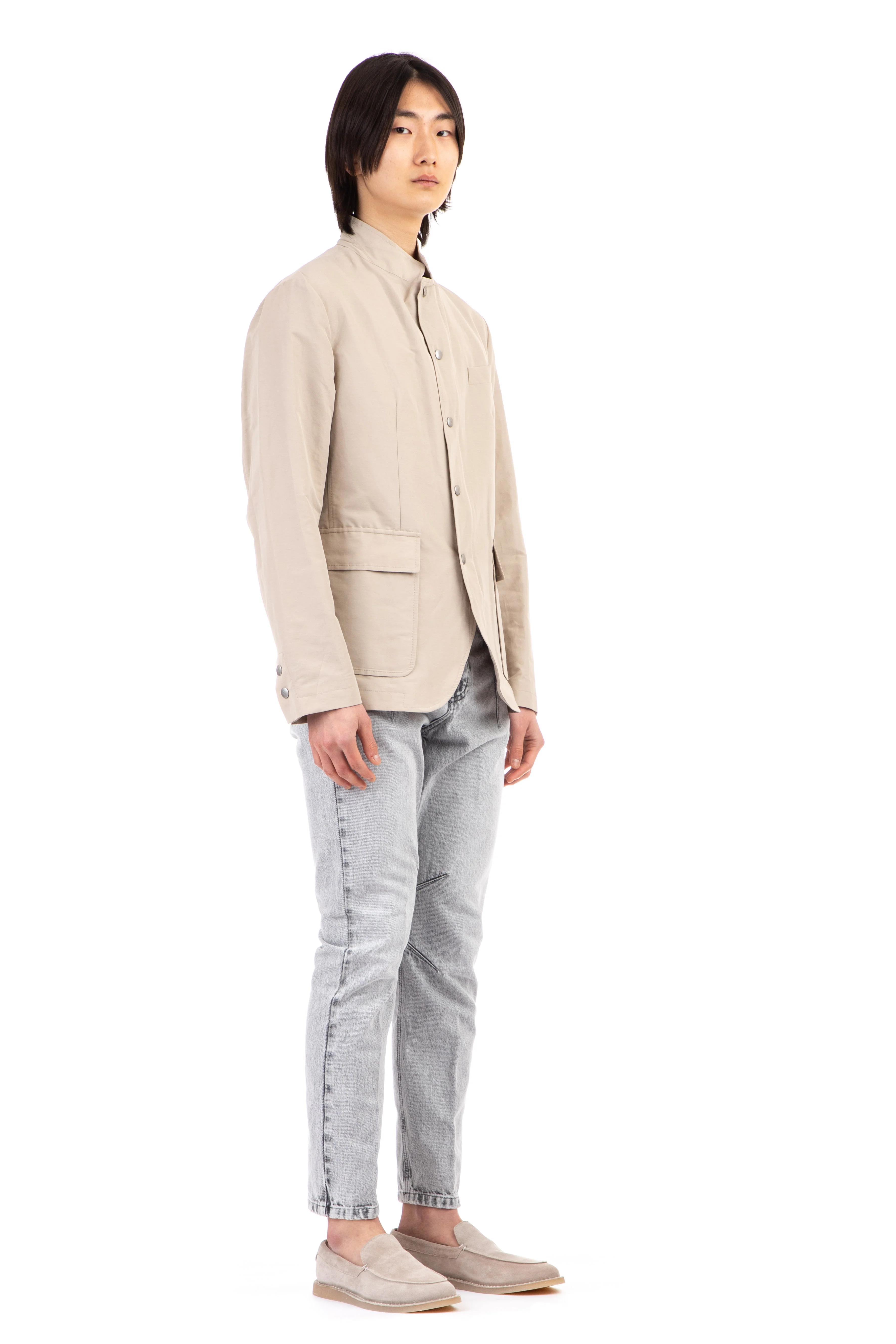 Eleventy Men's Stand-Up Collar Summer Jacket - Image 2