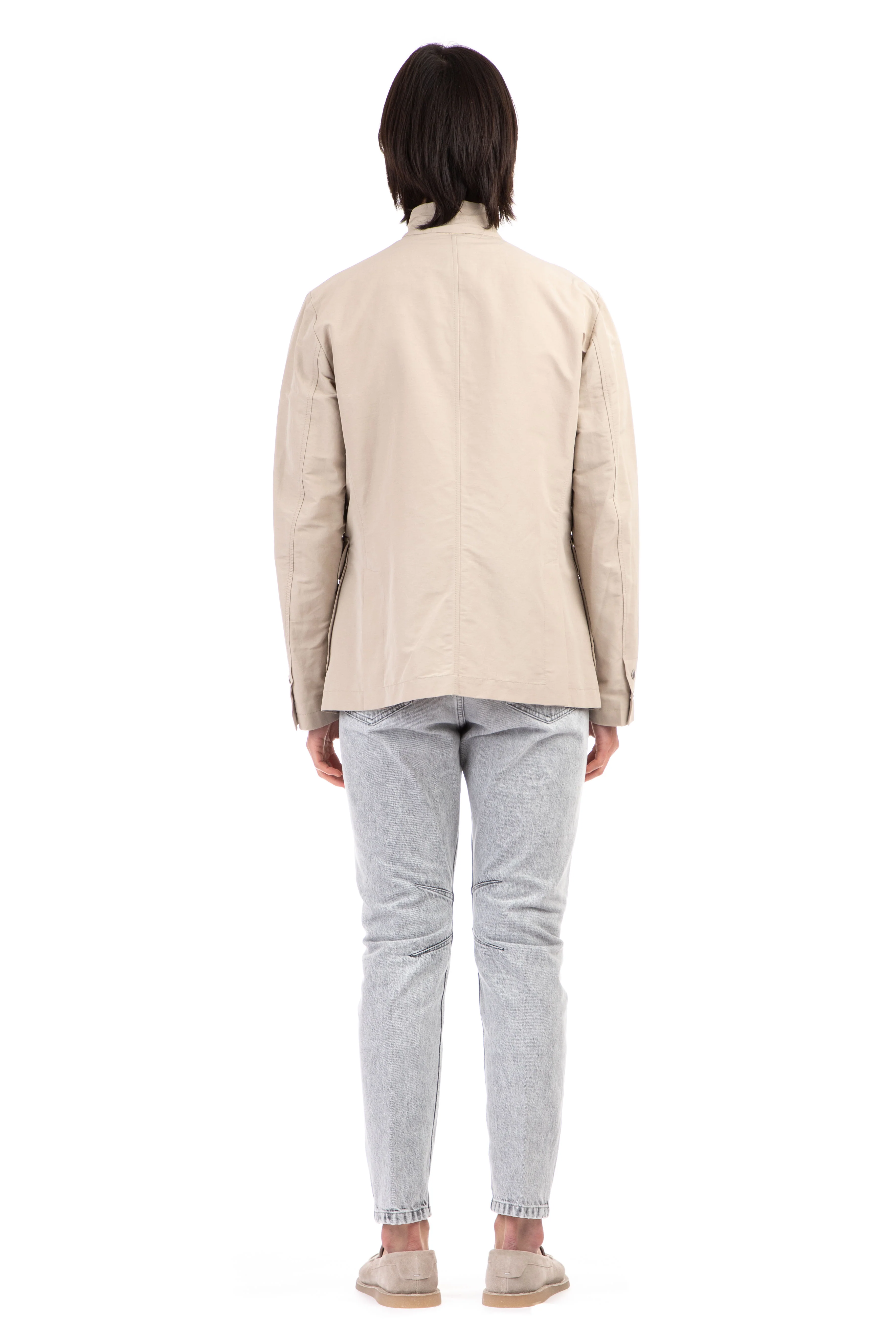 Eleventy Men's Stand-Up Collar Summer Jacket - Image 3