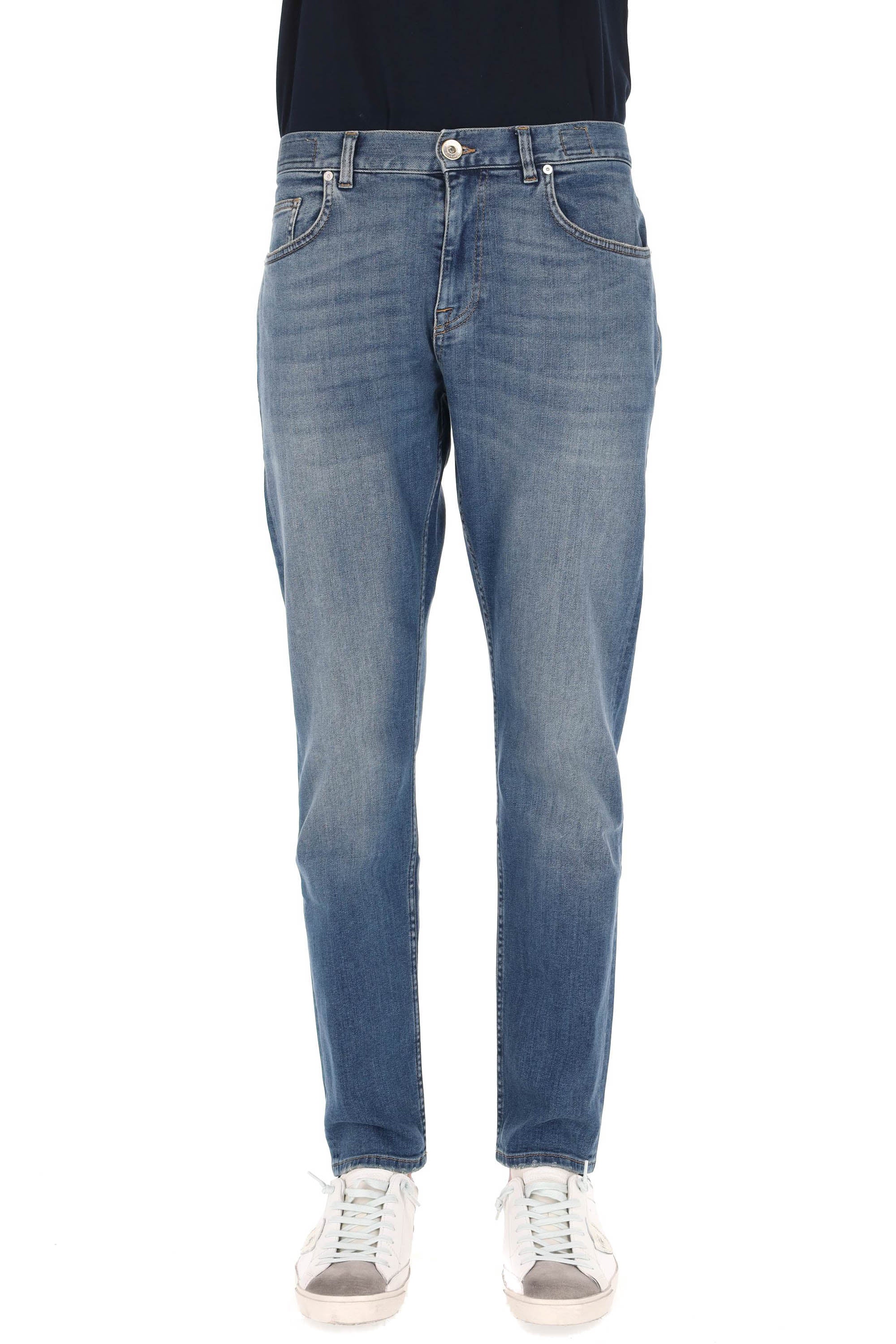Eleventy Men's Stylish Denim Pants