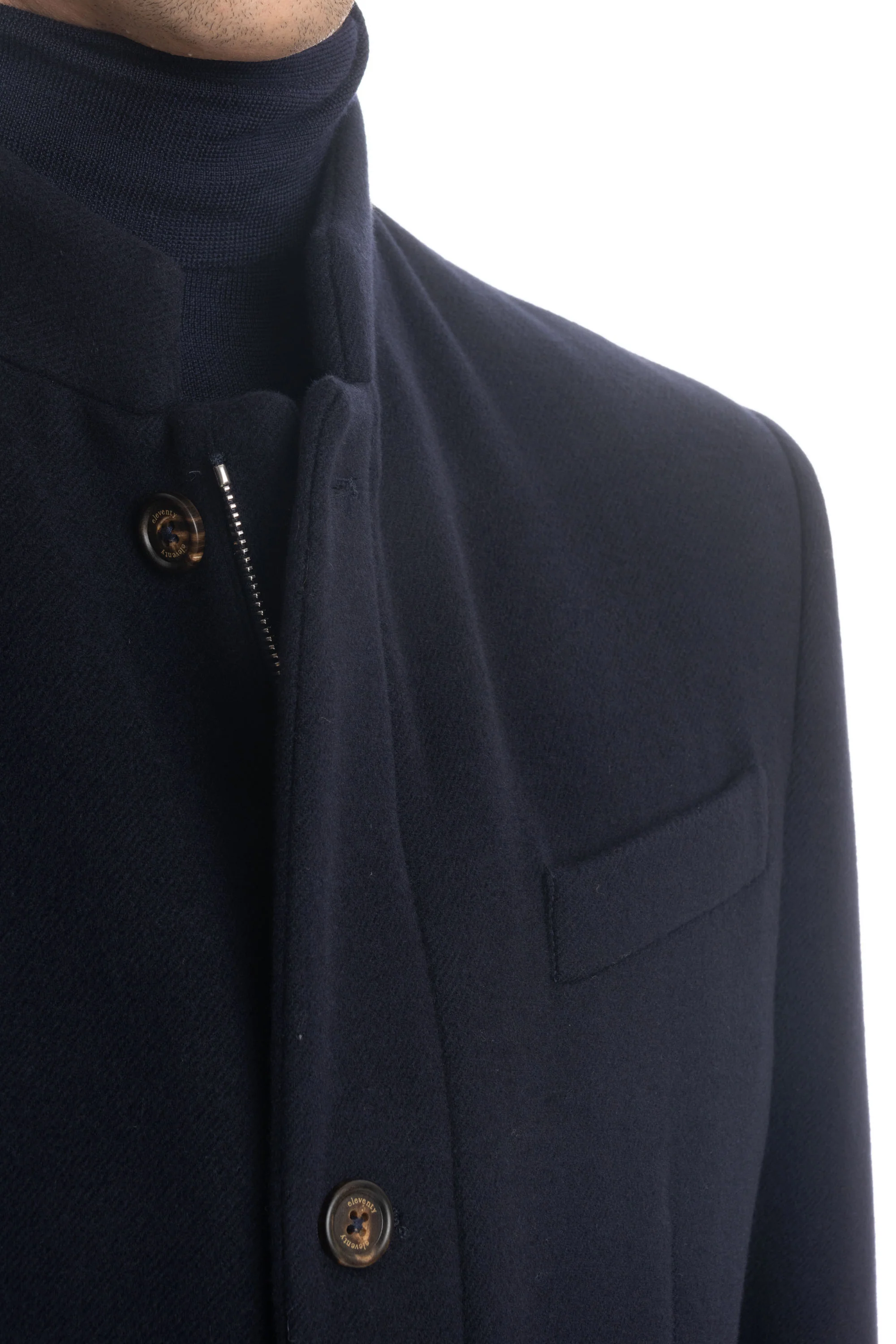 Eleventy Men's Trendy Mini Coat for FW24 - Image 6