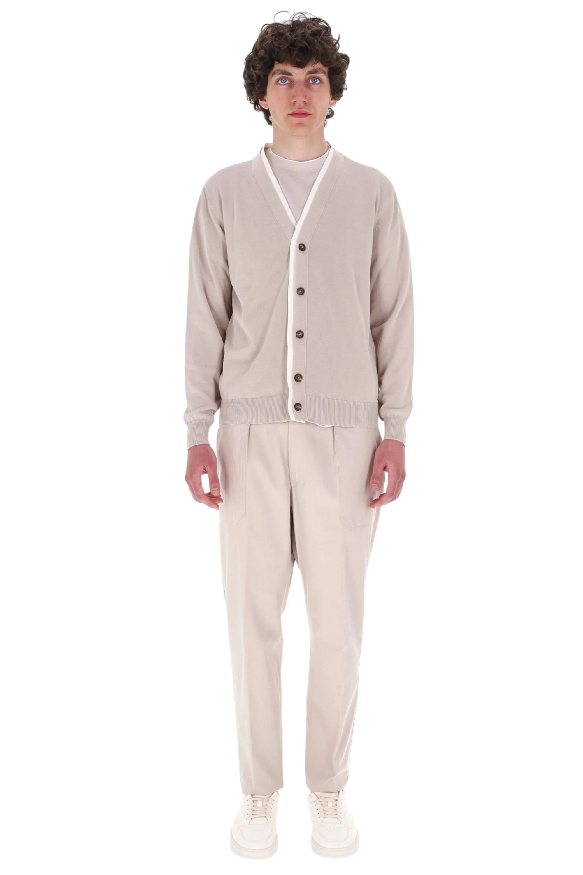 Eleventy Stylish Men's Sweater in Mini Design - Image 2