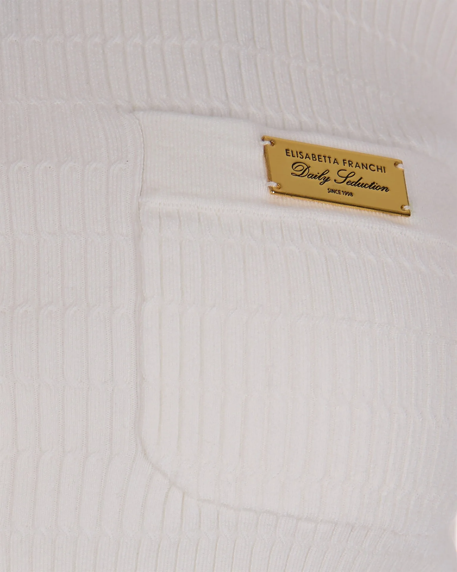 Elisabetta Franchi Chic Mini Sweater for Women - Spring/Summer 2026 - Image 3