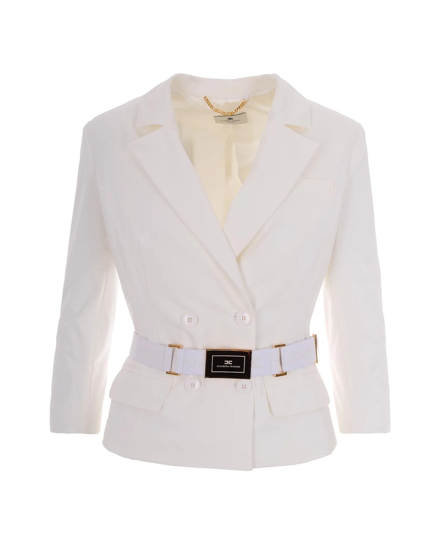 Elisabetta Franchi Chic Women's Mini Jacket for Spring/Summer 2026