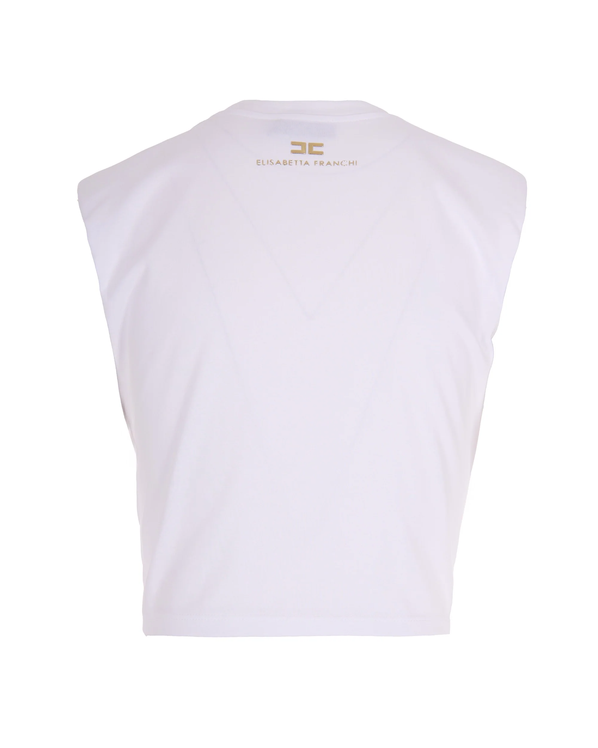 Elisabetta Franchi Chic Women's T-Shirt - SS26 Collection - Image 2