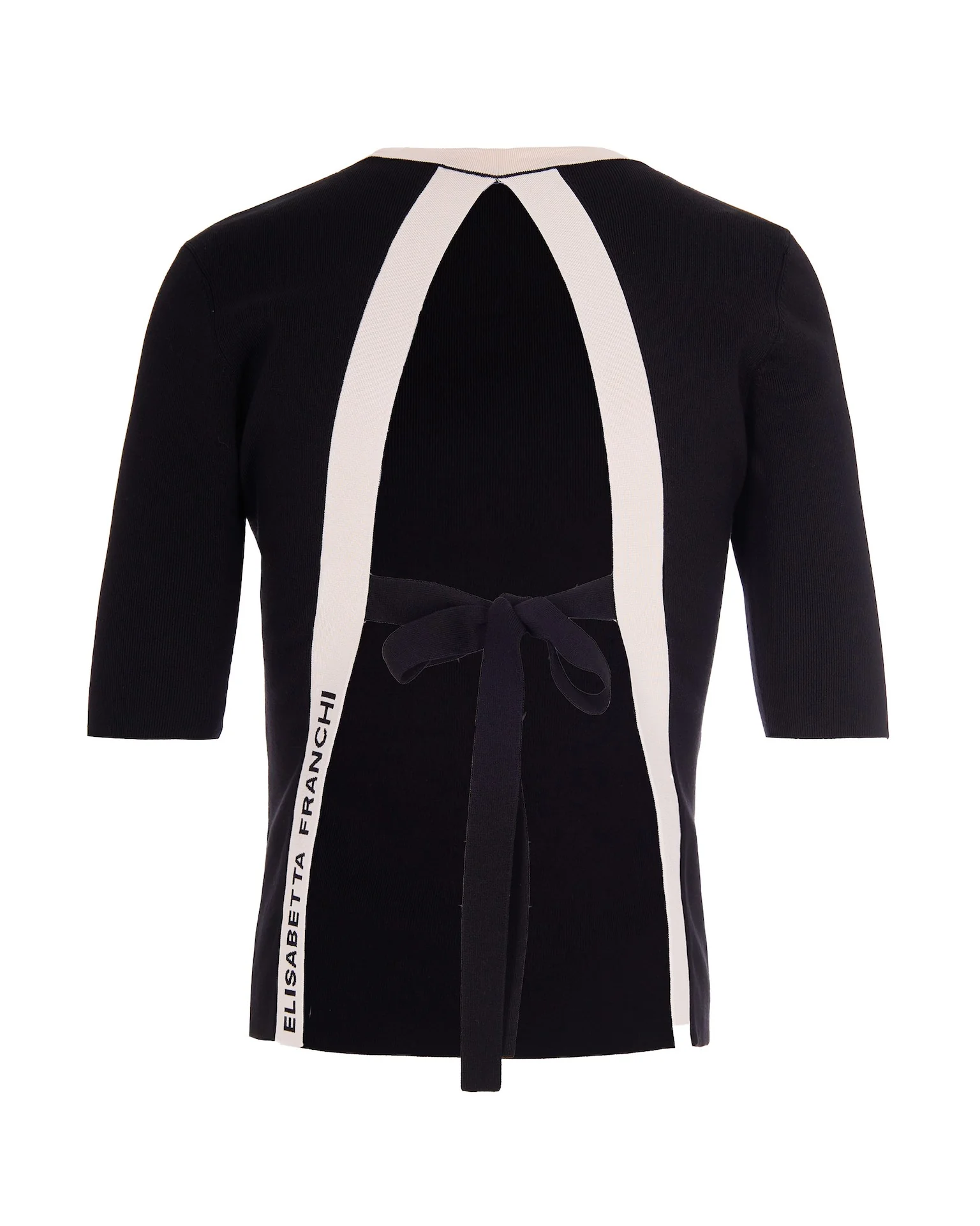 Elisabetta Franchi Elegant Knit Sweater for Women - Spring/Summer Collection - Image 2