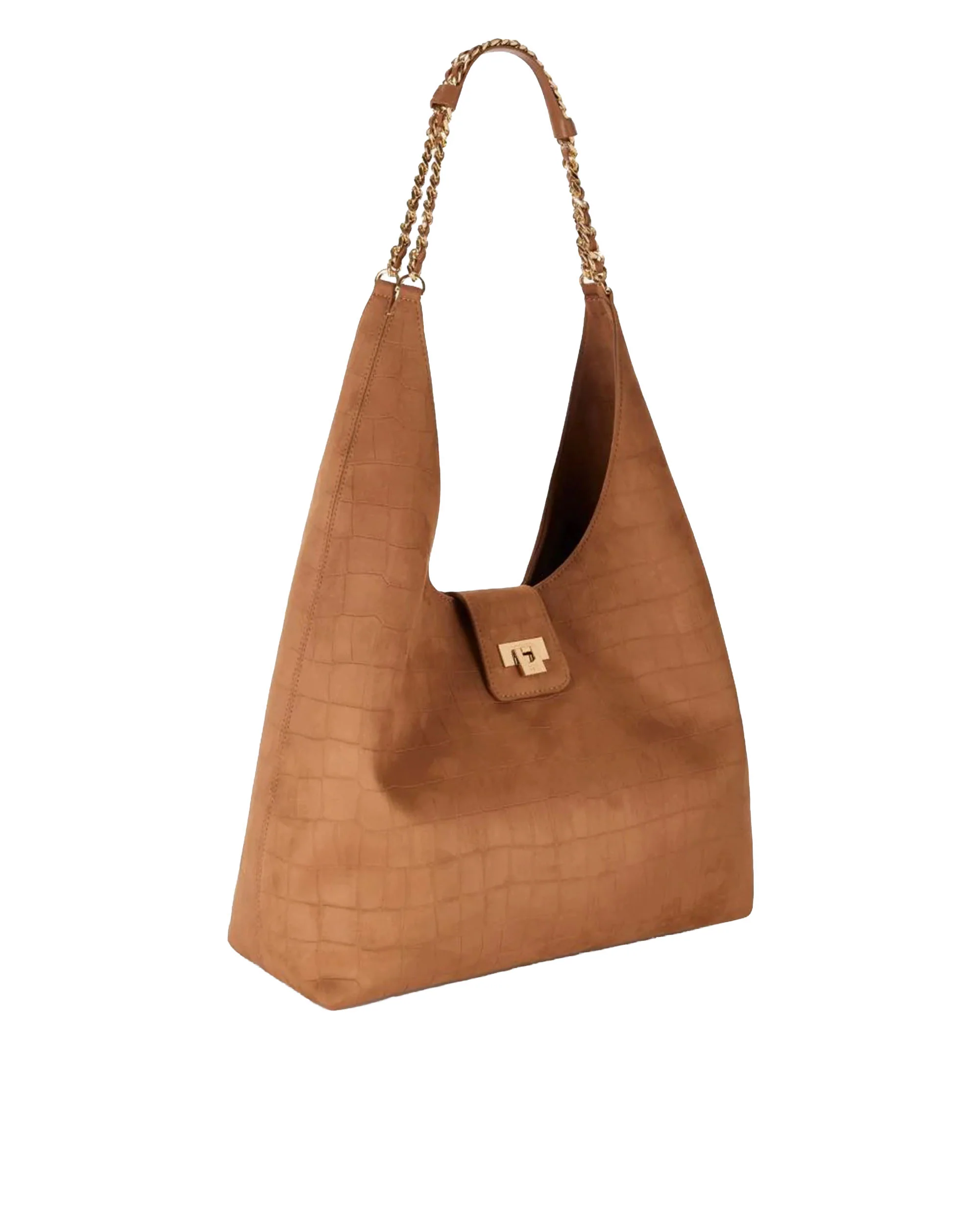 Elisabetta Franchi Elegant Mini Leather Brown Bag for Women - Image 3