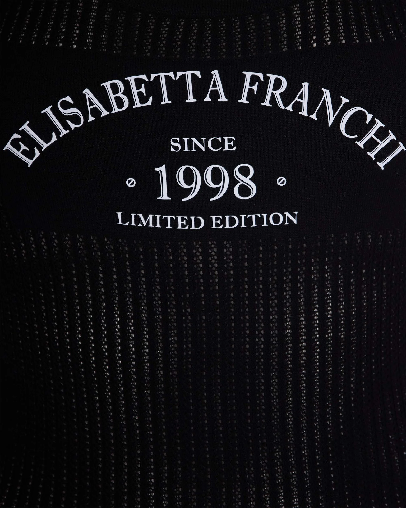 Elisabetta Franchi Elegant Women's Mini Top for SS26 - Image 3