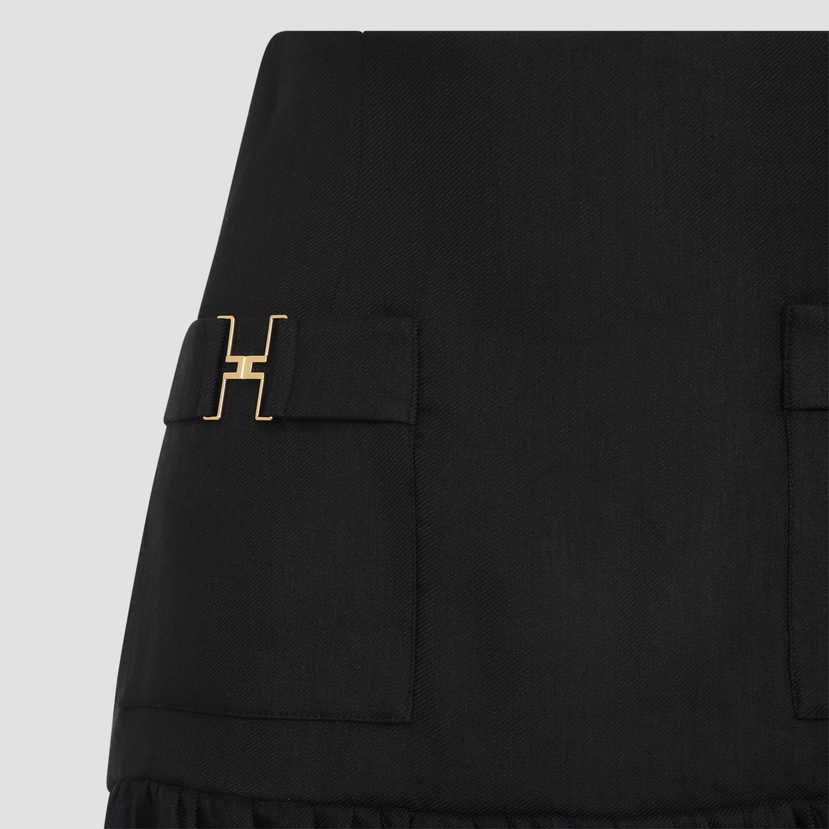 Elisabetta Franchi Front-pockets Ruffled Mini Skirt - Image 5
