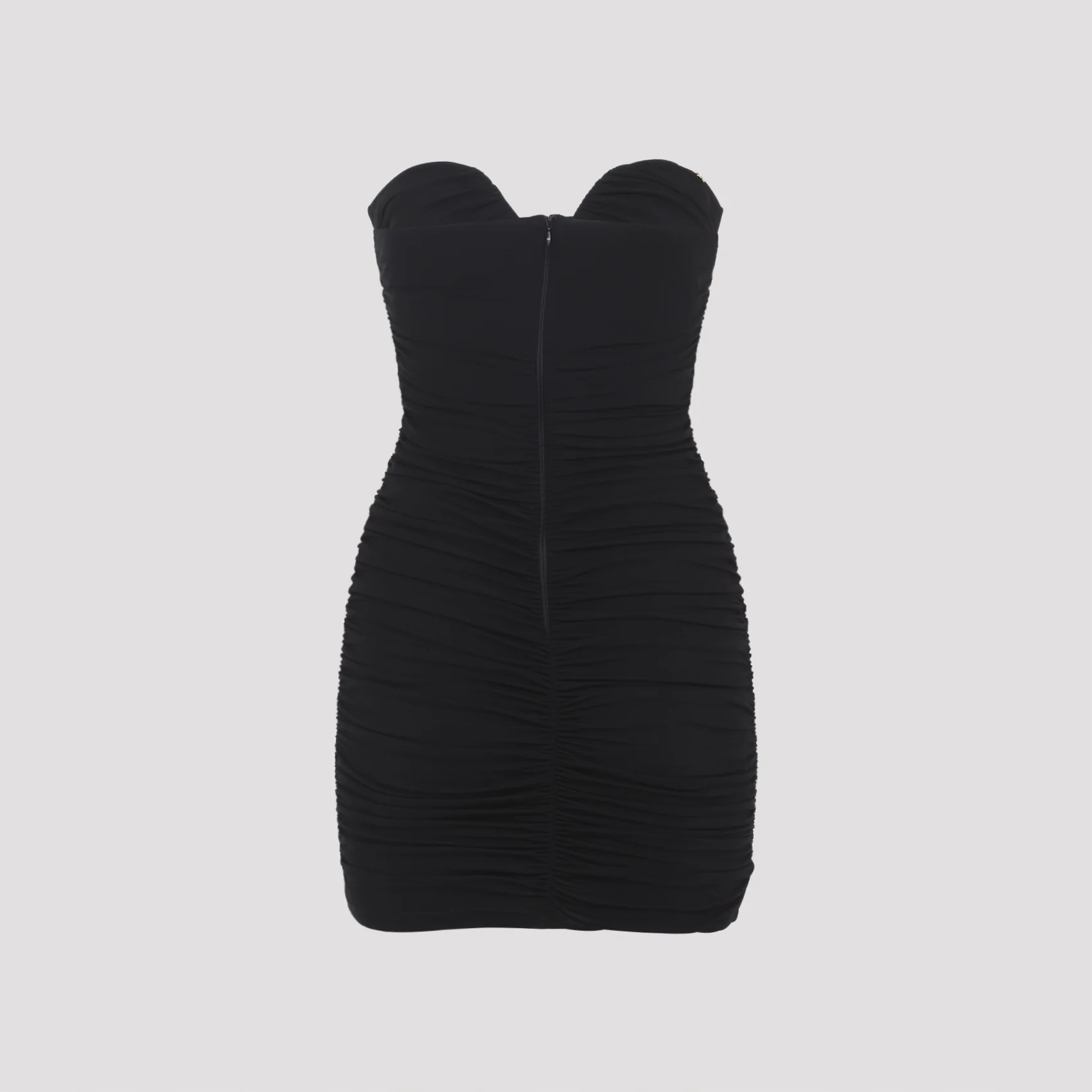 Elisabetta Franchi Mini Dress in Crêpe Jersey Fabric - Image 4