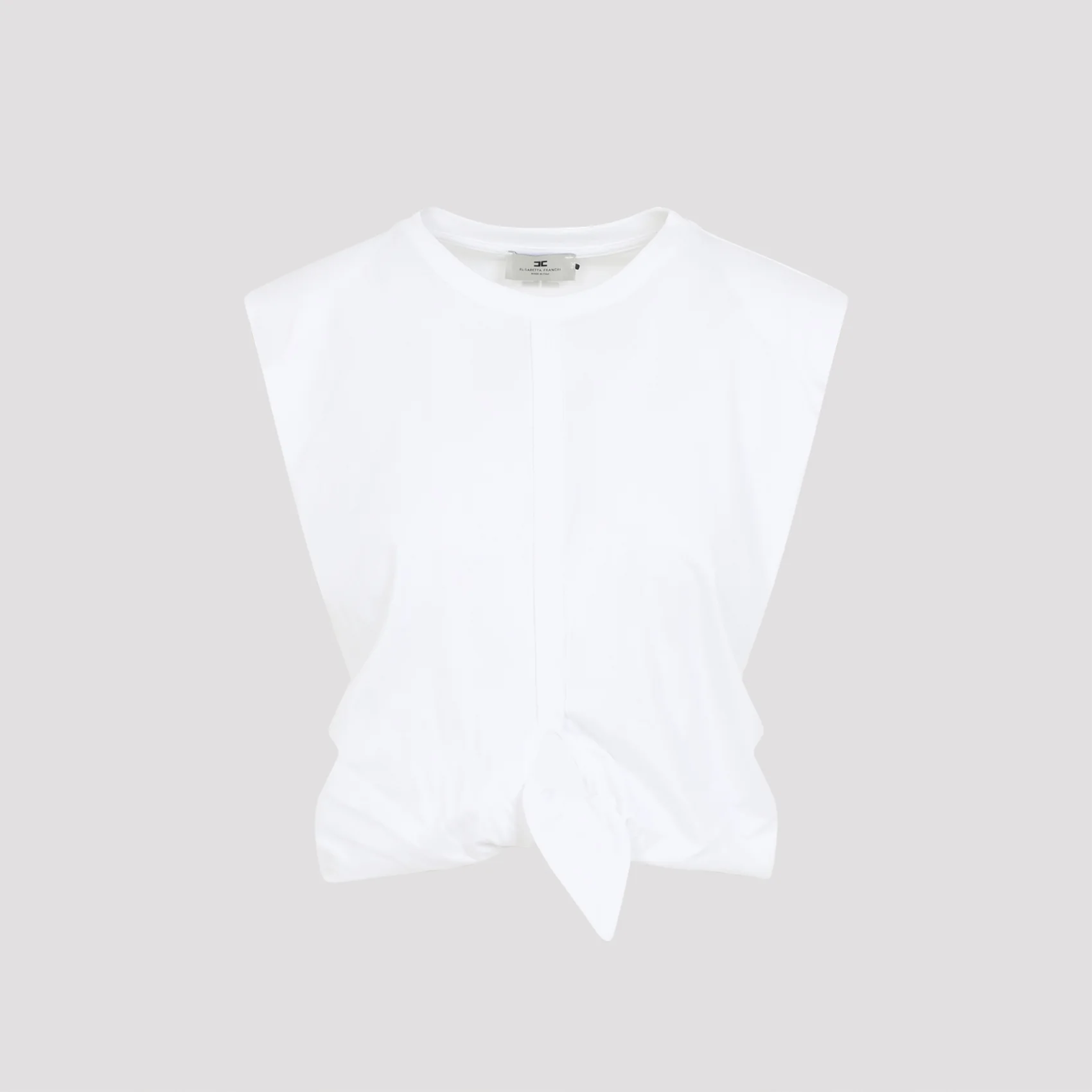 Elisabetta Franchi T-shirt with Knot - Image 3