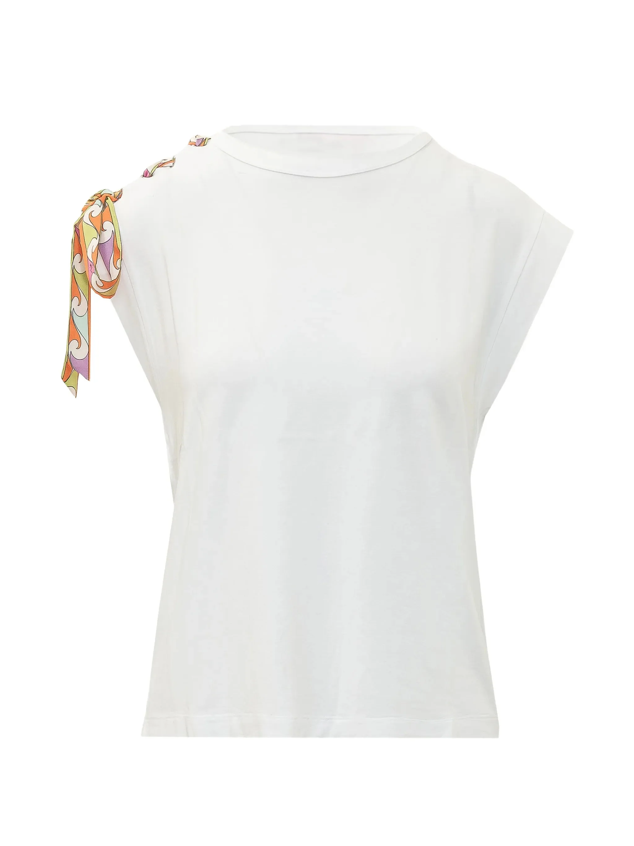 Emilio Pucci Embellished Short Sleeve Top - Size S